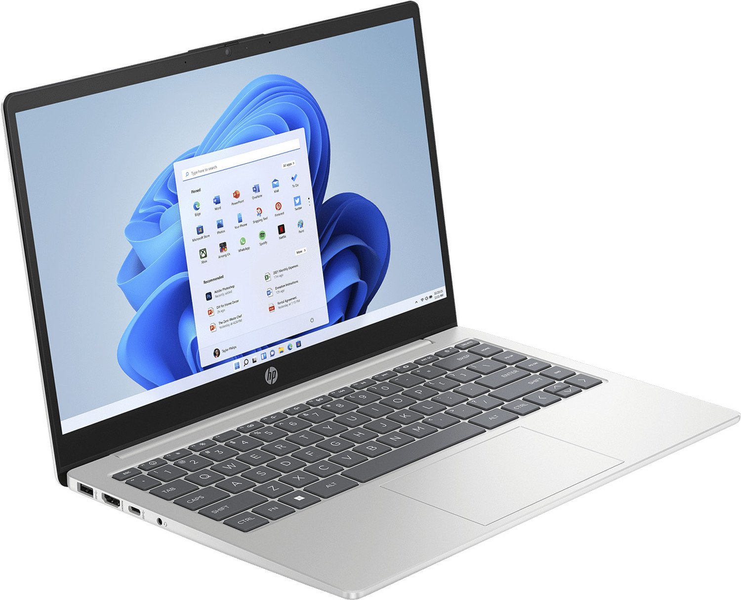 Image of HP Intel Core N 12th Gen - (8 GB /512 GB SSD /Windows 11 Home) 14-ep0068TU Laptop