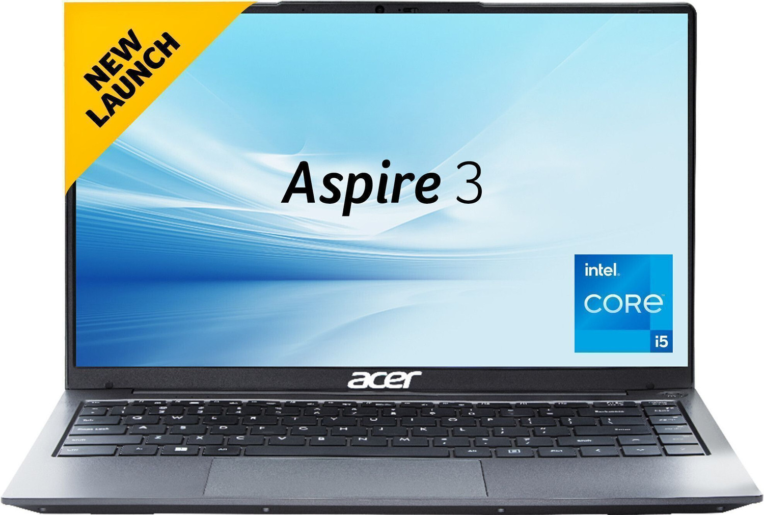 Image of Acer Aspire 3 Backlit Intel Core i5 12th Gen 1235U - (16 GB /512 GB SSD /Windows 11 Home) A324-51 Thin and Light Laptop