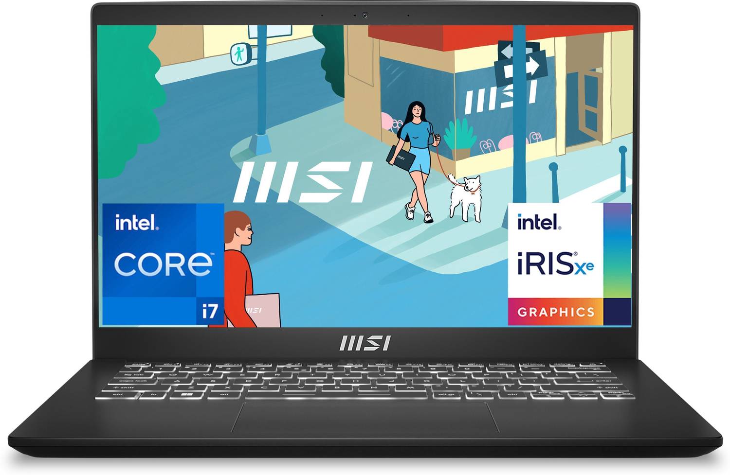 MSI Modern 14 Intel Core i7 13th Gen 1355U - (16 GB/512 GB SSD
