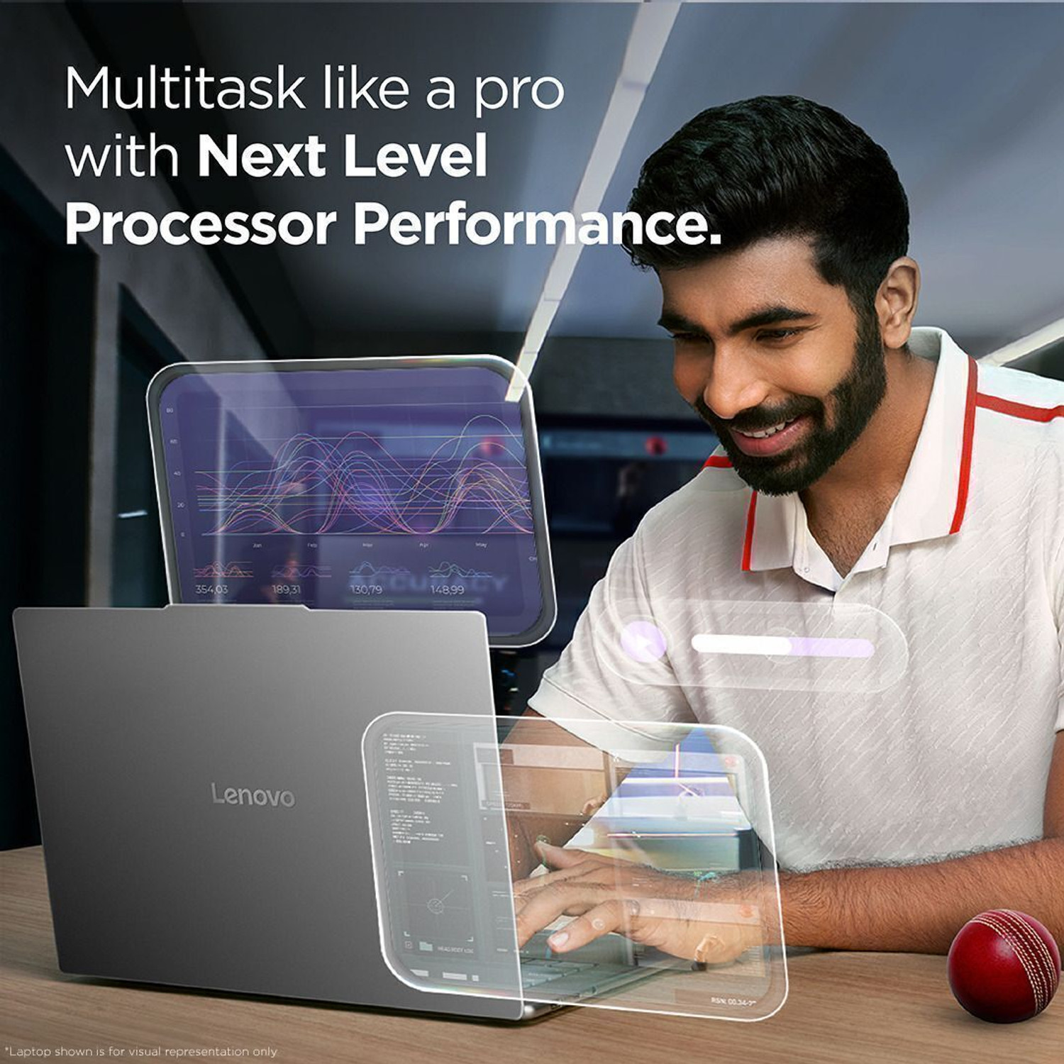 Image of Lenovo IdeaPad Slim 5 Co-Pilot Next Gen AI PC Full Metal with 1Yr ADP Snapdragon X Plus - (16 GB /1 TB SSD /Windows 11 Home) 14Q8X9 Thin and Light Laptop