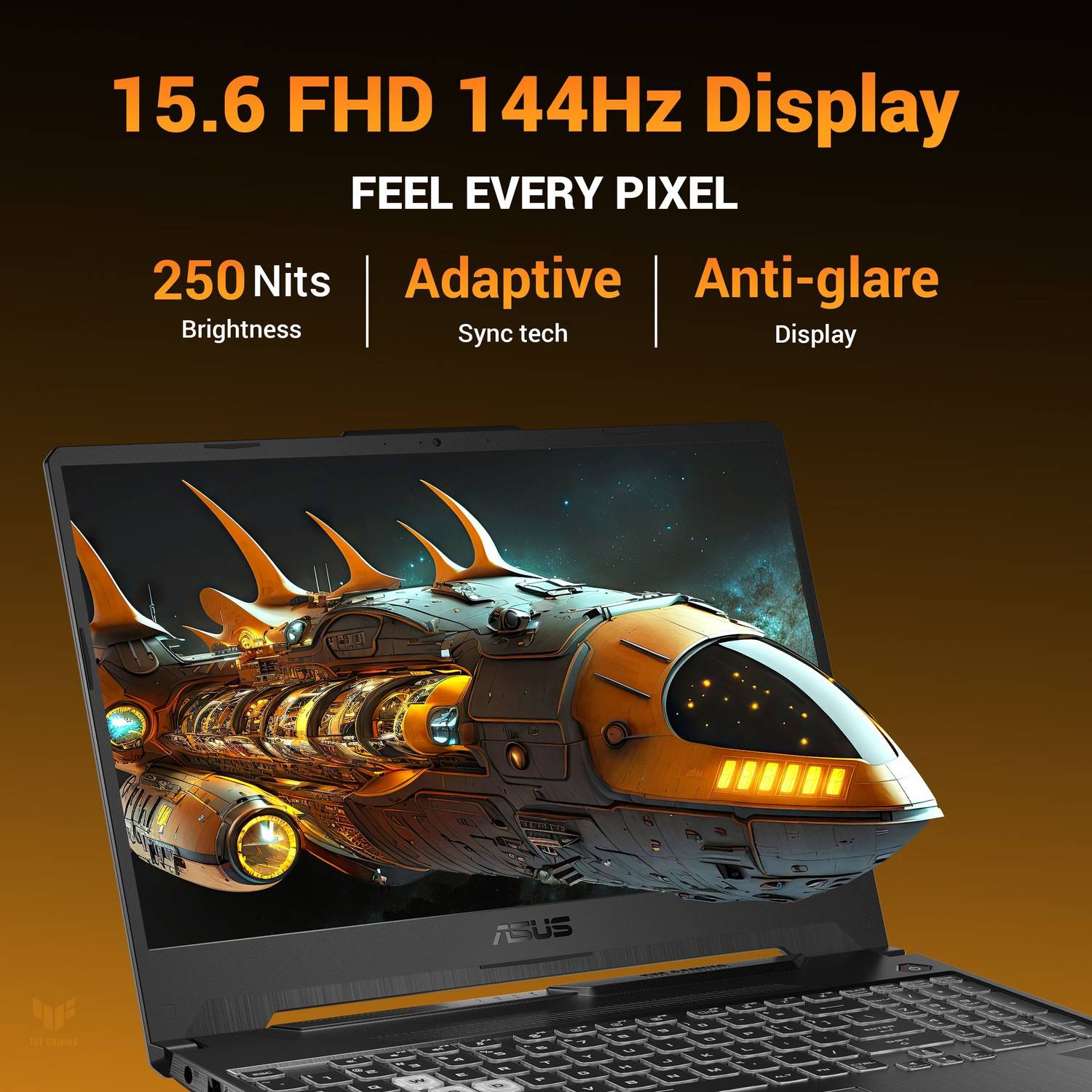 ASUS TUF Gaming A15 AMD Ryzen 7 7445HS Laptop - Image 3