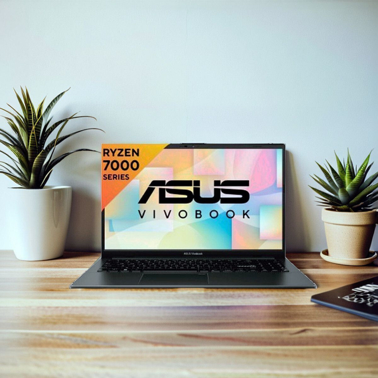 Image of ASUS Vivobook Go 15 AMD Ryzen 3 Quad Core 7320U - (8 GB /512 GB SSD /Windows 11 Home) E1504FA-NJ322WS Thin and Light Laptop
