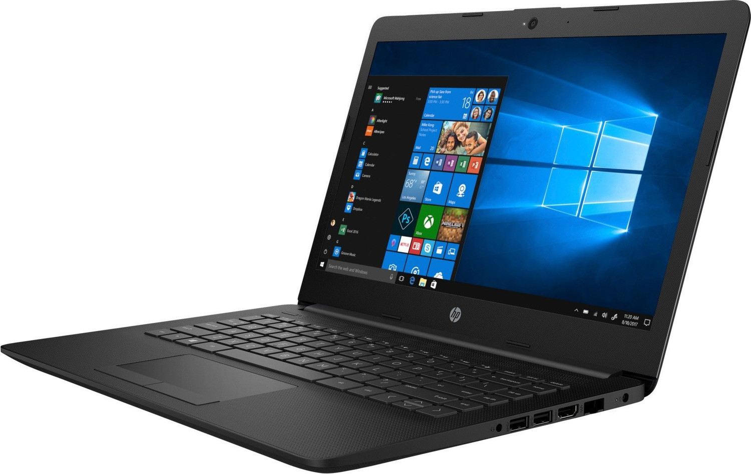 Image of HP 14 Intel Core i5 10th Gen 10210U - (8 GB /512 GB SSD /Windows 10 Home) 14-ck2018TU Thin and Light Laptop