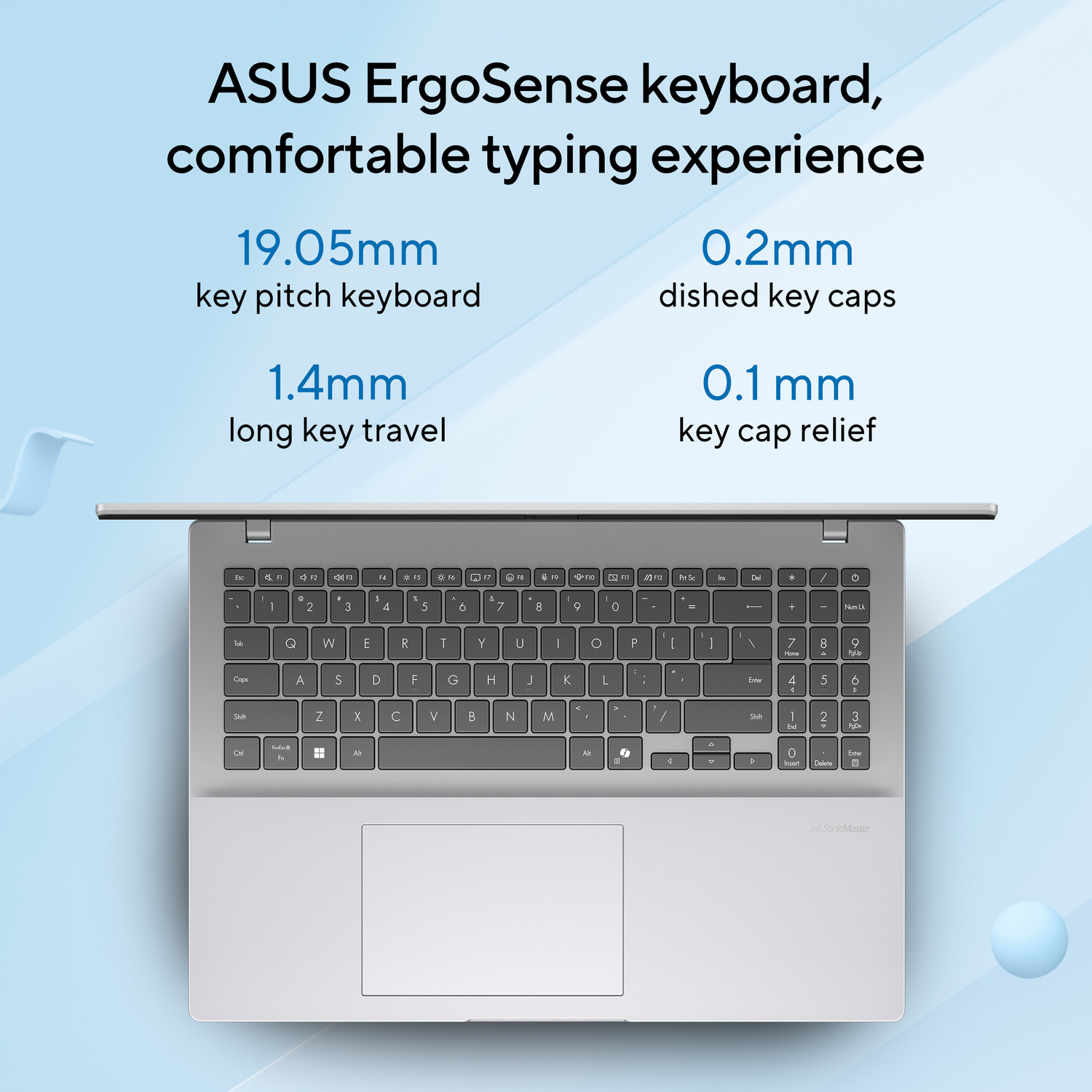 Image of ASUS Vivobook 16 (2025) with Office 2024 + M365 Basic, AI PC Intel Core Ultra 5 (Series 2) 225H - (16 GB /512 GB SSD /Windows 11 Home) X1607CA-MB142WS Thin and Light Laptop