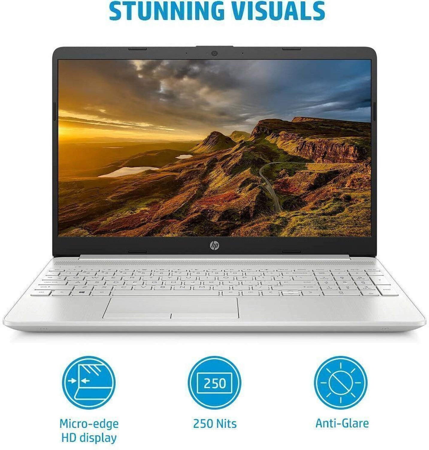 Image of HP 15s Intel Core i5 11th Gen 1135G7 - (8 GB /512 GB SSD /Windows 11 Home) 15s-du3517TU Thin and Light Laptop