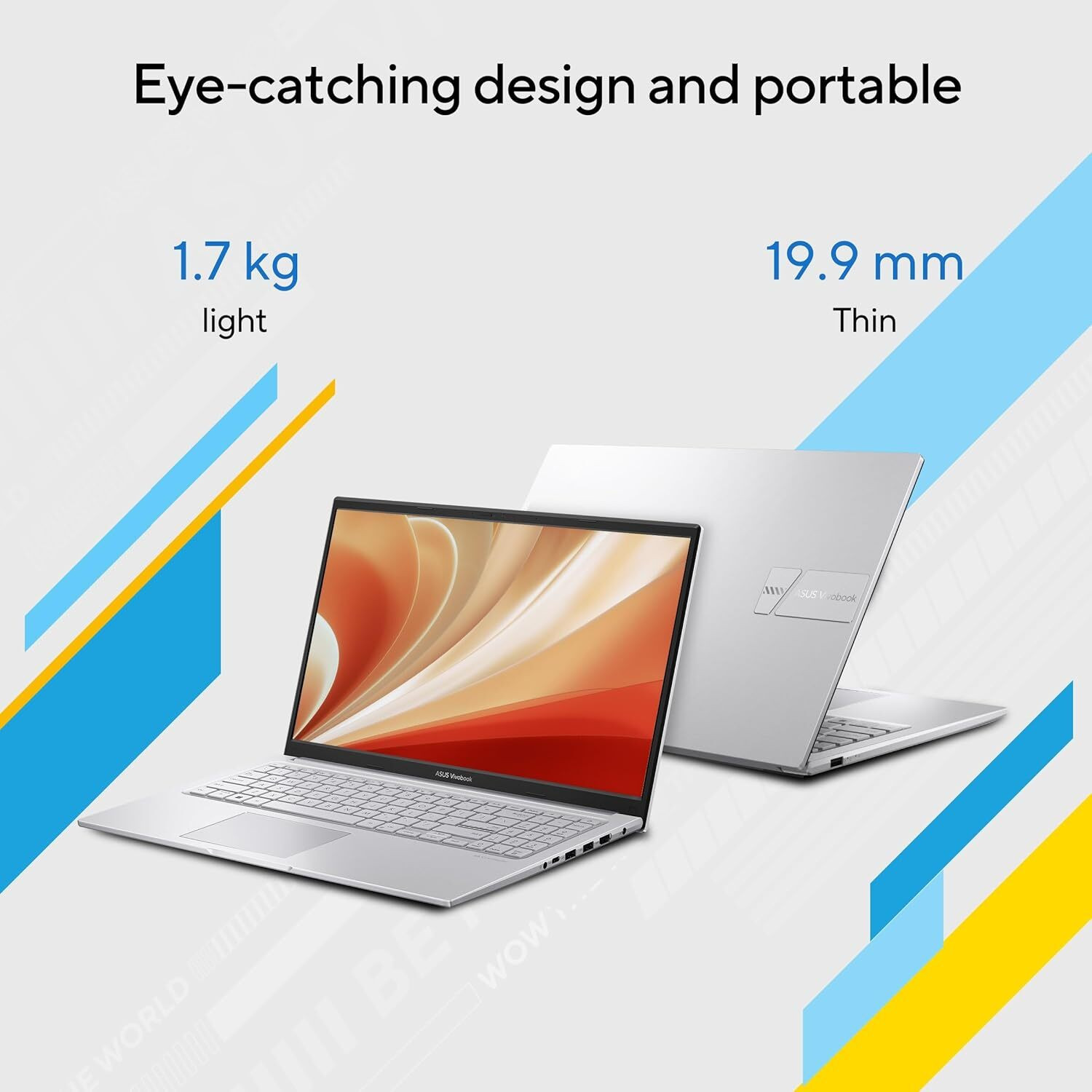 Image of ASUS Vivobook 15, Backlit Keyboard, Intel Core i3 13th Gen 1315U - (12 GB /512 GB SSD /Windows 11 Home) X1504VA-BQ331WS Laptop