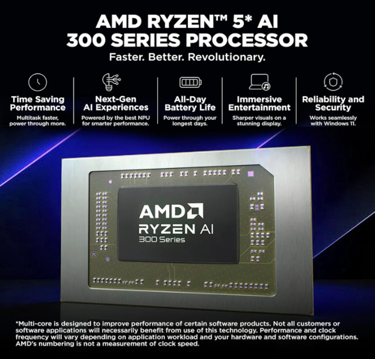 Image of HP OmniBook 5 AMD Ryzen AI 5 Quad Core 5 340 - (16 GB /512 GB SSD /Windows 11 Home) 16-ag1037au Thin and Light Laptop