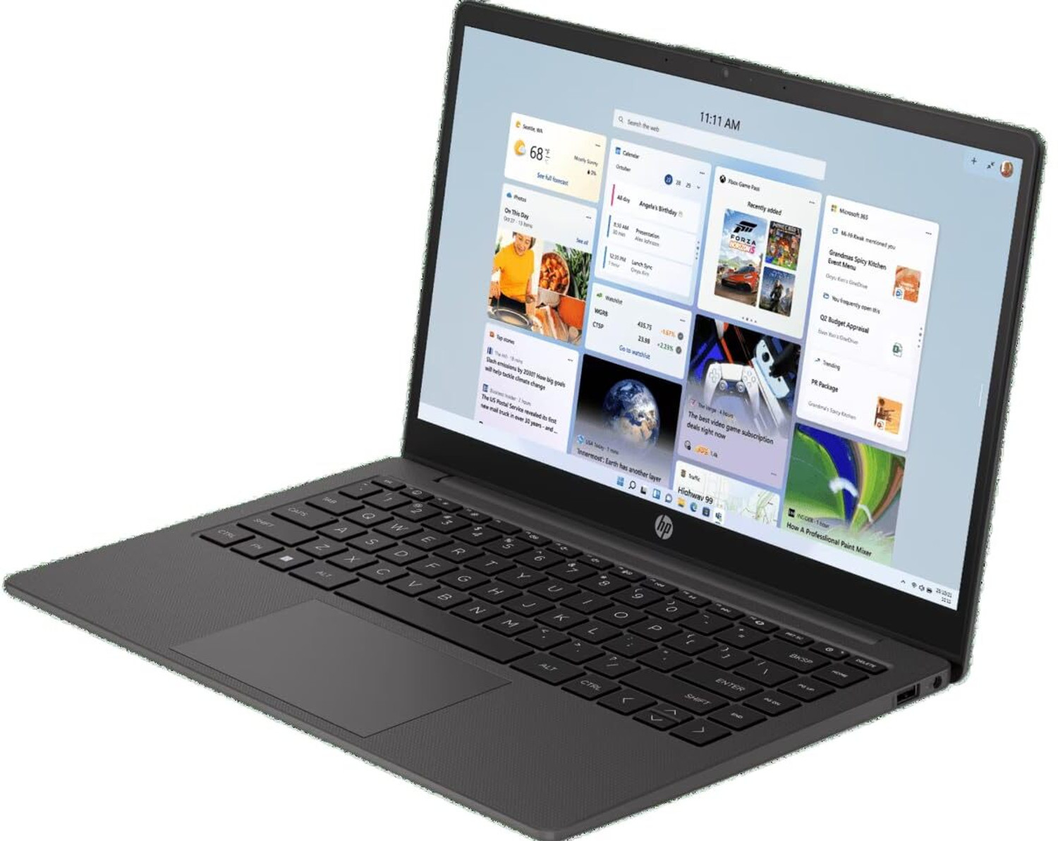 Image of HP G10 AMD Ryzen 5 Hexa Core 7th Gen 7530U - (8 GB /512 GB SSD /Windows 11 Pro) 245 G10 R5 Business Laptop