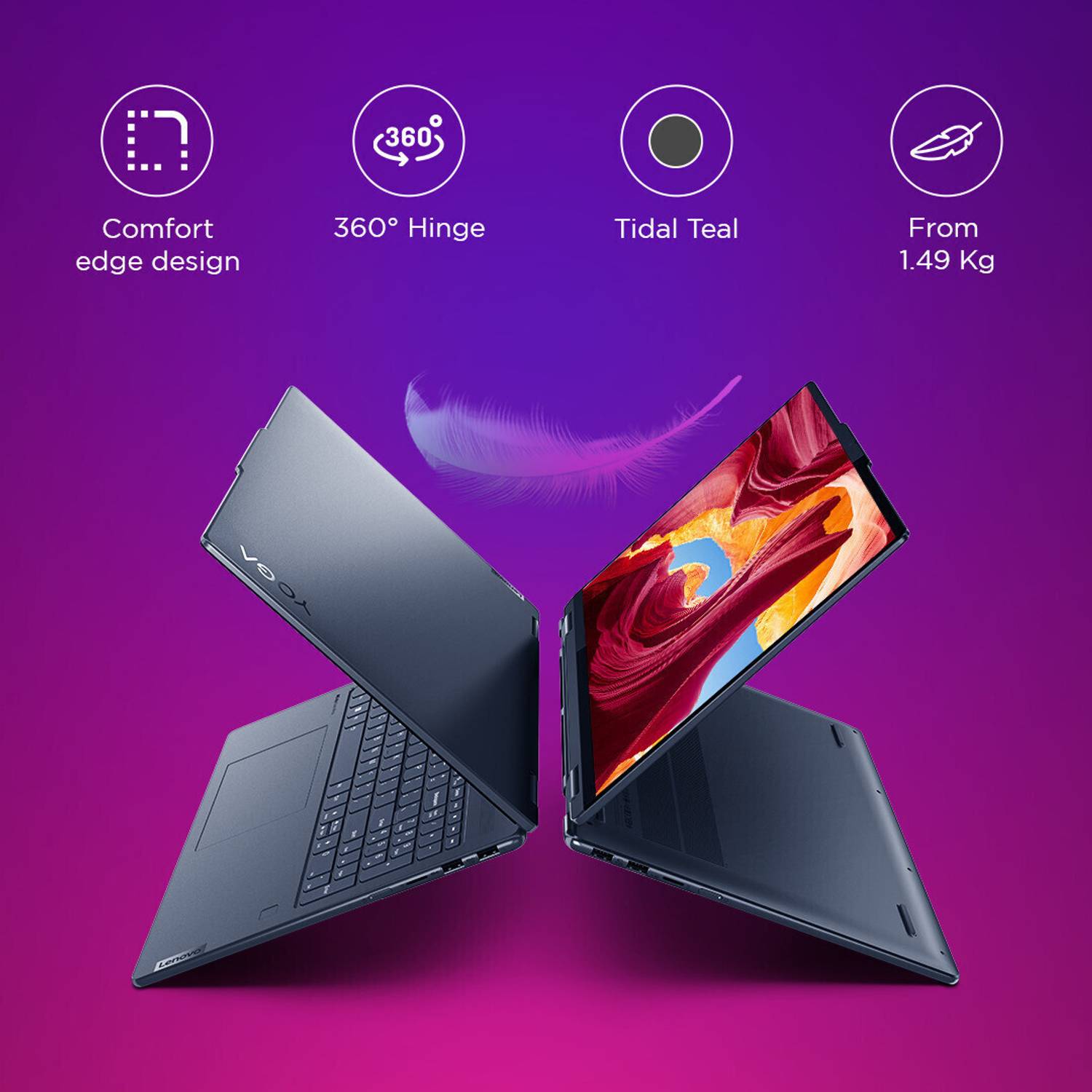 Lenovo Yoga 7 OLED AMD AMD Ryzen 7 Octa Core 7735U - (16 GB/1 TB
