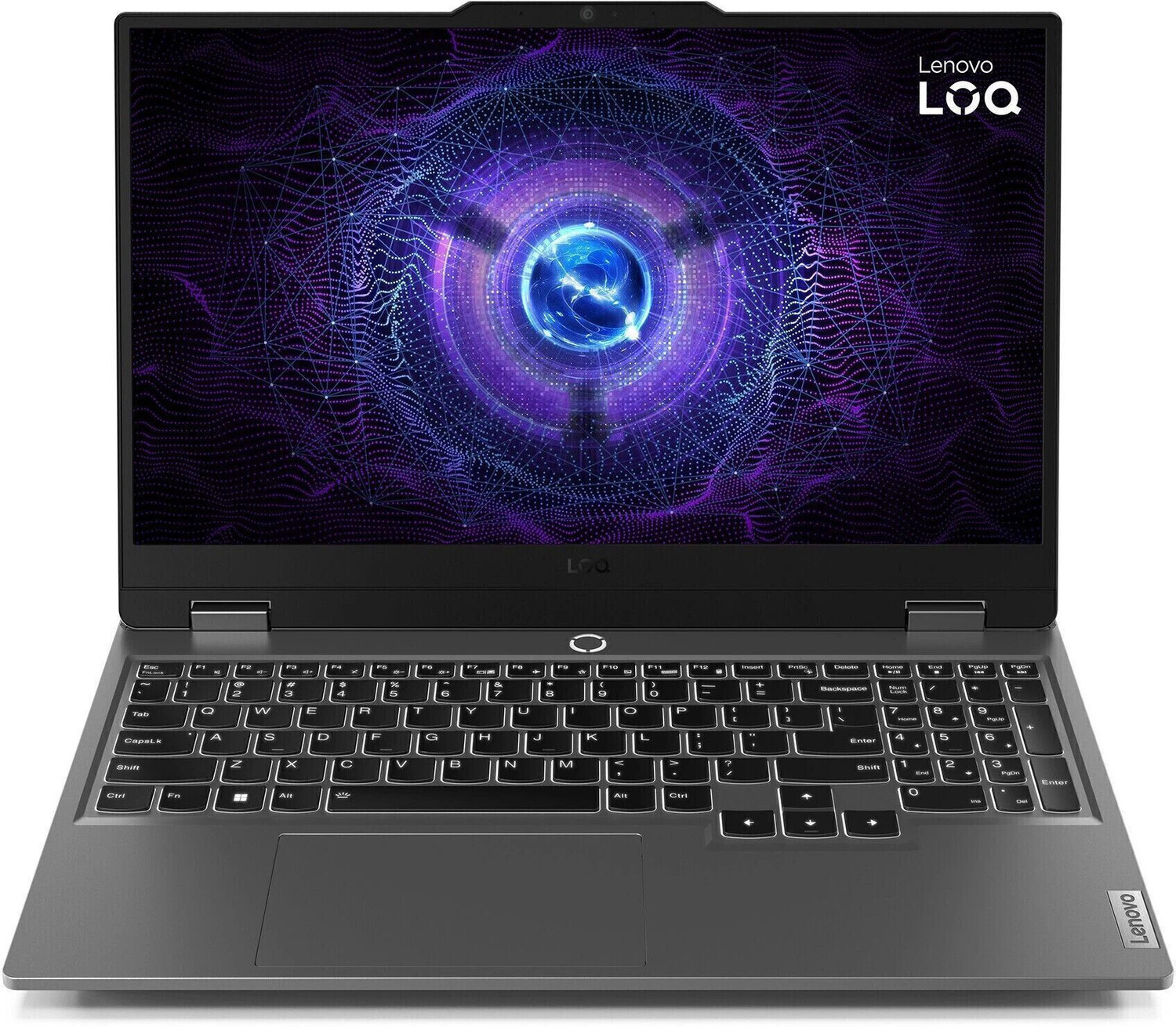 Image of Lenovo LOQ Intel Core i5 12th Gen 12450HX - (24 GB /512 GB SSD /Windows 11 Home /6 GB Graphics /NVIDIA GeForce RTX 4050) 15IAX9 Gaming Laptop