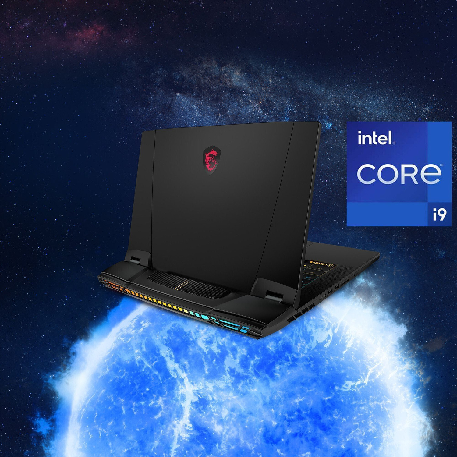 Image of MSI Titan GT77 Intel Core i9 13th Gen 13980HX - (64 GB /2 TB SSD /Windows 11 Home /12 GB Graphics /NVIDIA GeForce RTX 4080 /144 Hz) Titan GT77HX 13VH-093IN Gaming Laptop