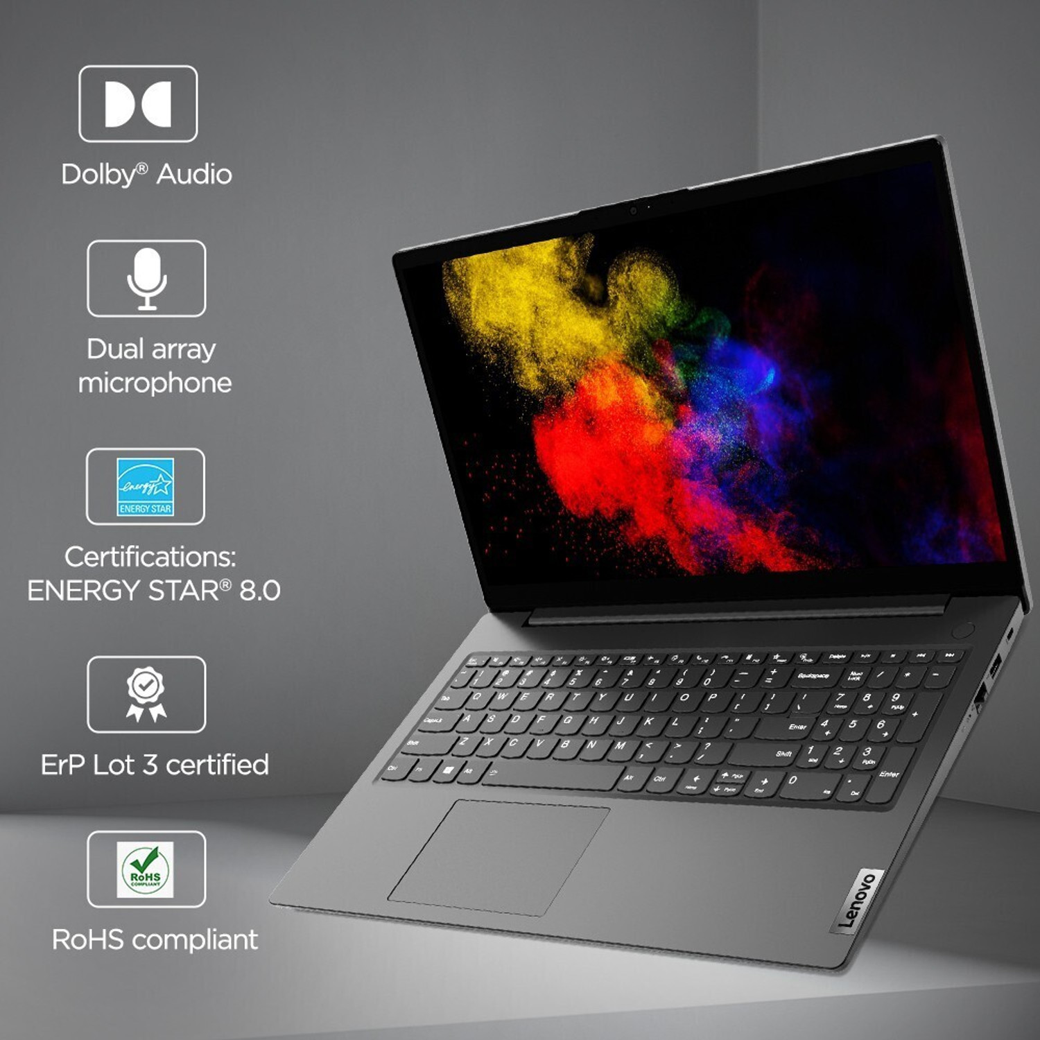 Image of Lenovo V15 G2 AMD Ryzen 3 Quad Core 5300U - (8 GB /512 GB SSD /Windows 11 Home) V15 G2 ALC Laptop