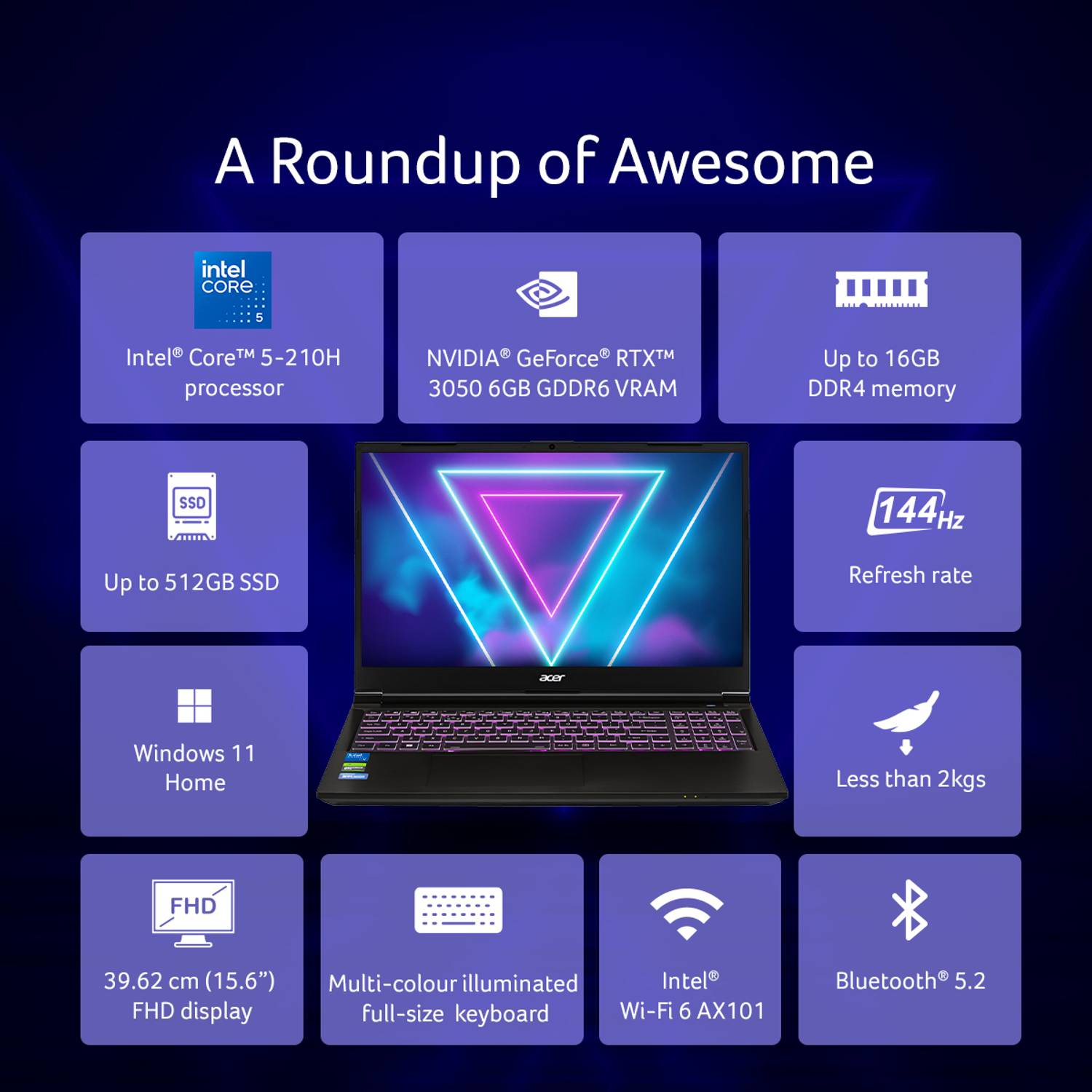 Acer Aspire 7 A715-79G i5 14th Gen 16GB 512GB SSD - Image 2