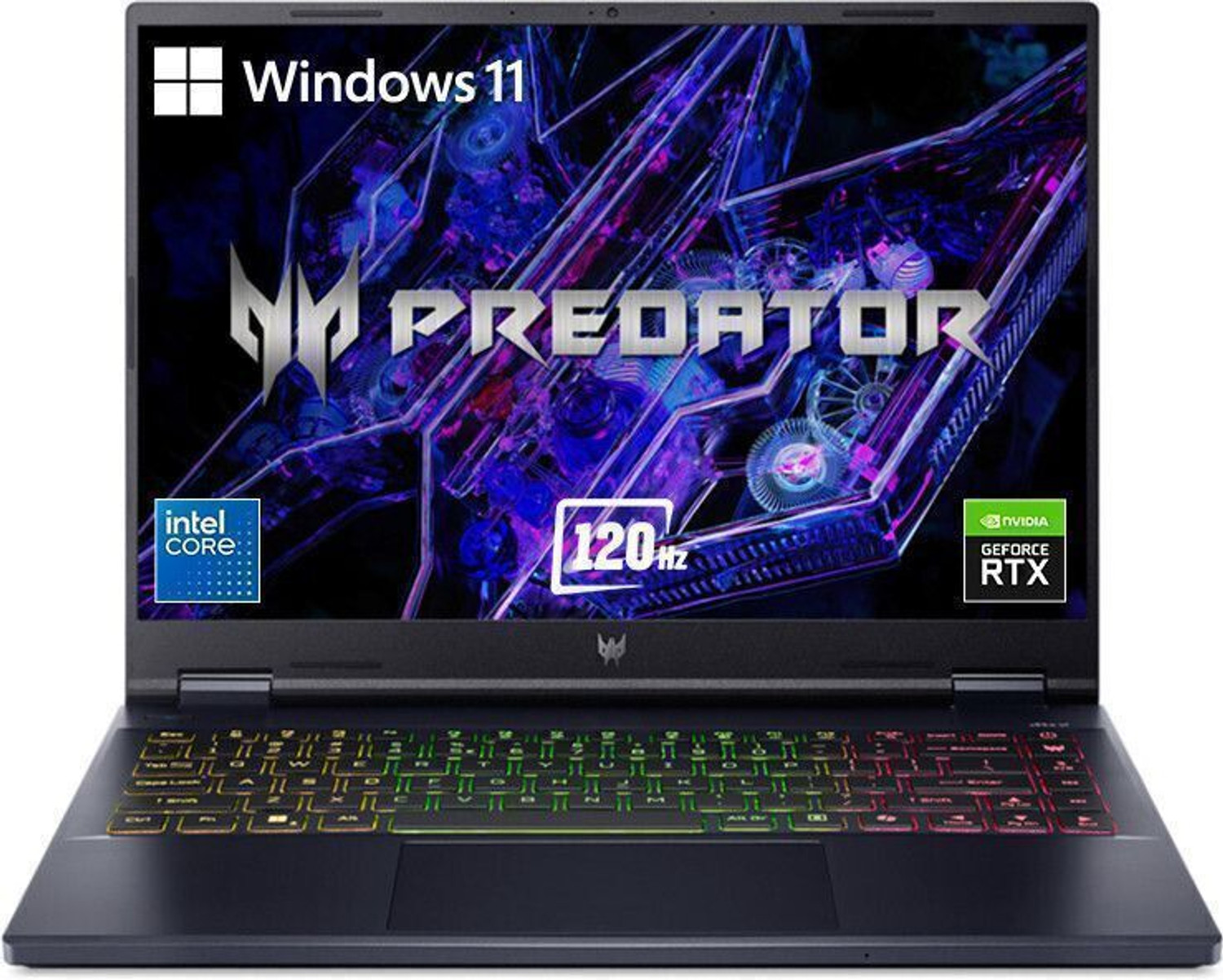 Image of Acer Predator Helios Neo 14 AI PC Intel Core Ultra 7 155H - (16 GB /1 TB SSD /Windows 11 Home /6 GB Graphics /NVIDIA GeForce RTX 4050) PHN14-51 Gaming Laptop