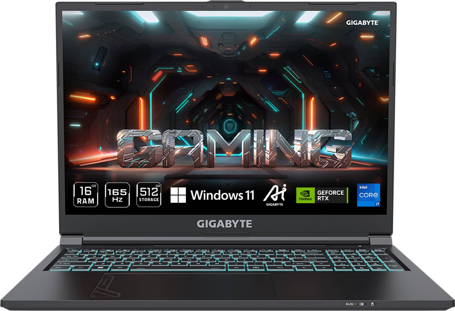 GIGABYTE G6 KF-H3IN893KH Intel Core i7 13th Gen Gaming Laptop - Image 1