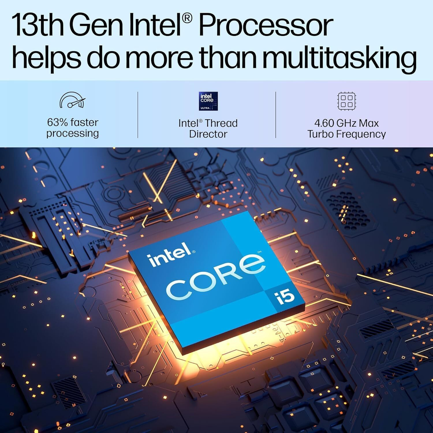 Image of HP Omnibook Intel Core i5 13th Gen 1334U - (16 GB /512 GB SSD /Windows 11 Home) 16-ba1789TU Laptop
