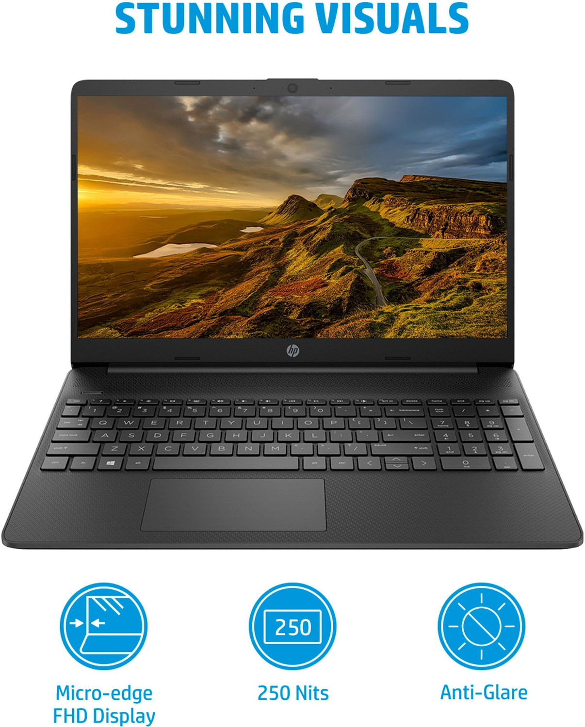 Image of HP 15s Intel Core i3 11th Gen 1115G4 - (8 GB /512 GB SSD /Windows 11 Home) 15s-fq2671TU Thin and Light Laptop