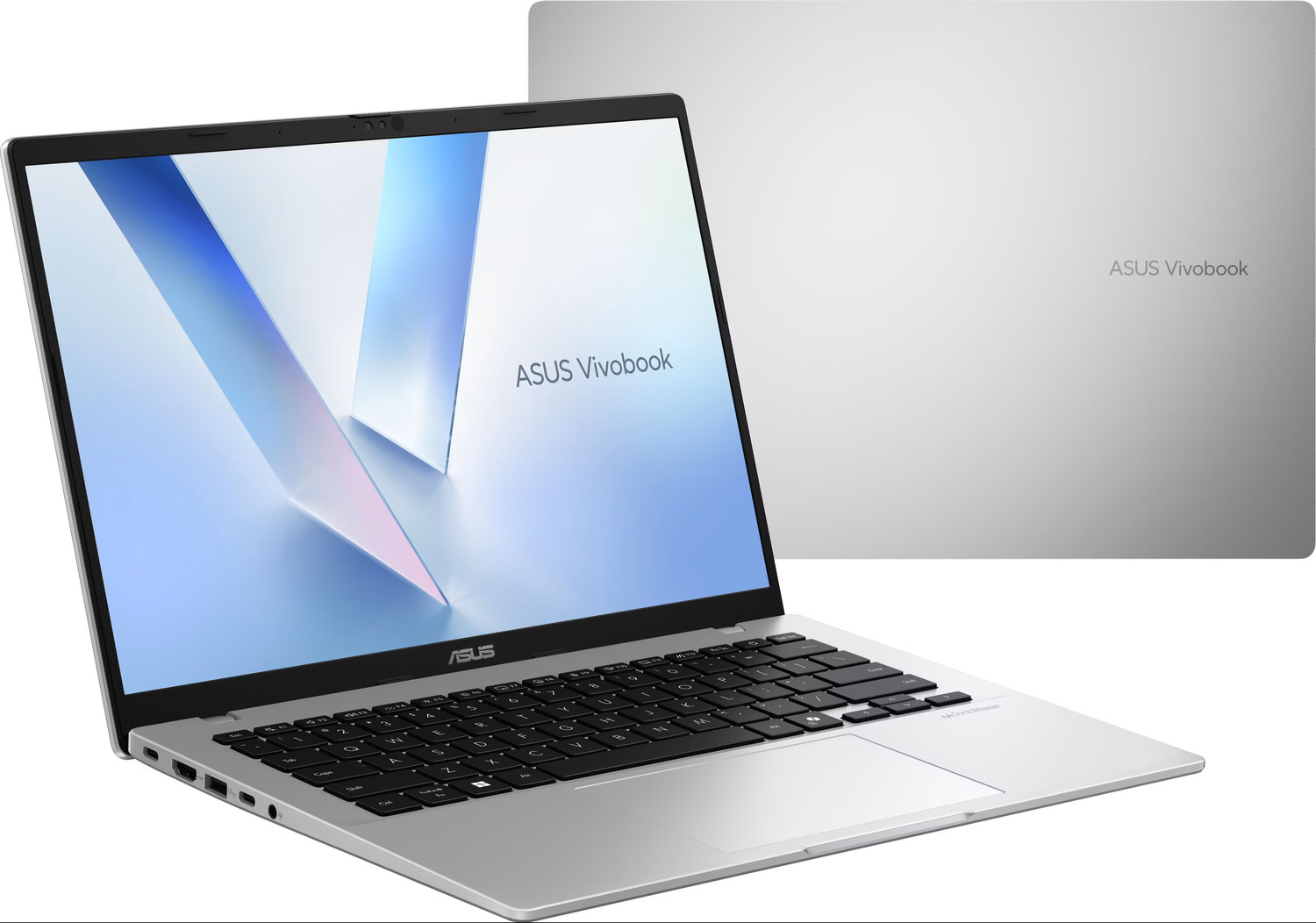 Image of ASUS Vivobook 14 (2025) with Office 2024 + M365 Basic*, AMD Ryzen AI 5 Quad Core - (16 GB /512 GB SSD /Windows 11 Home) M1407KA-LY131WS Thin and Light Laptop