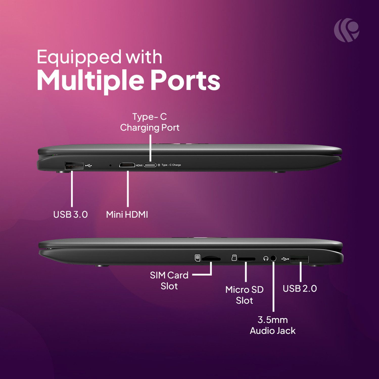 Image of Primebook 4G Android Based MediaTek MT8788 - (4 GB /128 GB EMMC Storage /Prime OS) 4G Thin and Light Laptop