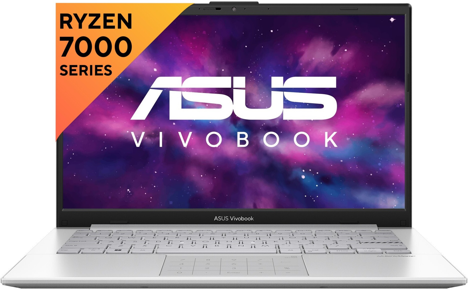 Image of ASUS Vivobook Go 14 (2025) with Office 2024 + M365 Basic* AMD Ryzen 3 Quad Core 7320U - (8 GB /512 GB SSD /Windows 11 Home) E1404FA-NK3321WS | E1404FA-EB2321WS| E1404FA-EB900WS Thin and Light Laptop