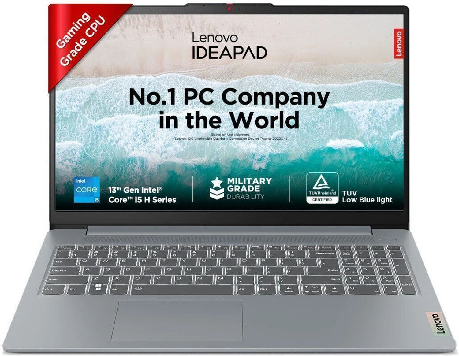 Image of Lenovo IdeaPad Slim 3 Intel Core i5 13th Gen 13420H - (16 GB /512 GB SSD /Windows 11 Home) 15IRH8 Thin and Light Laptop