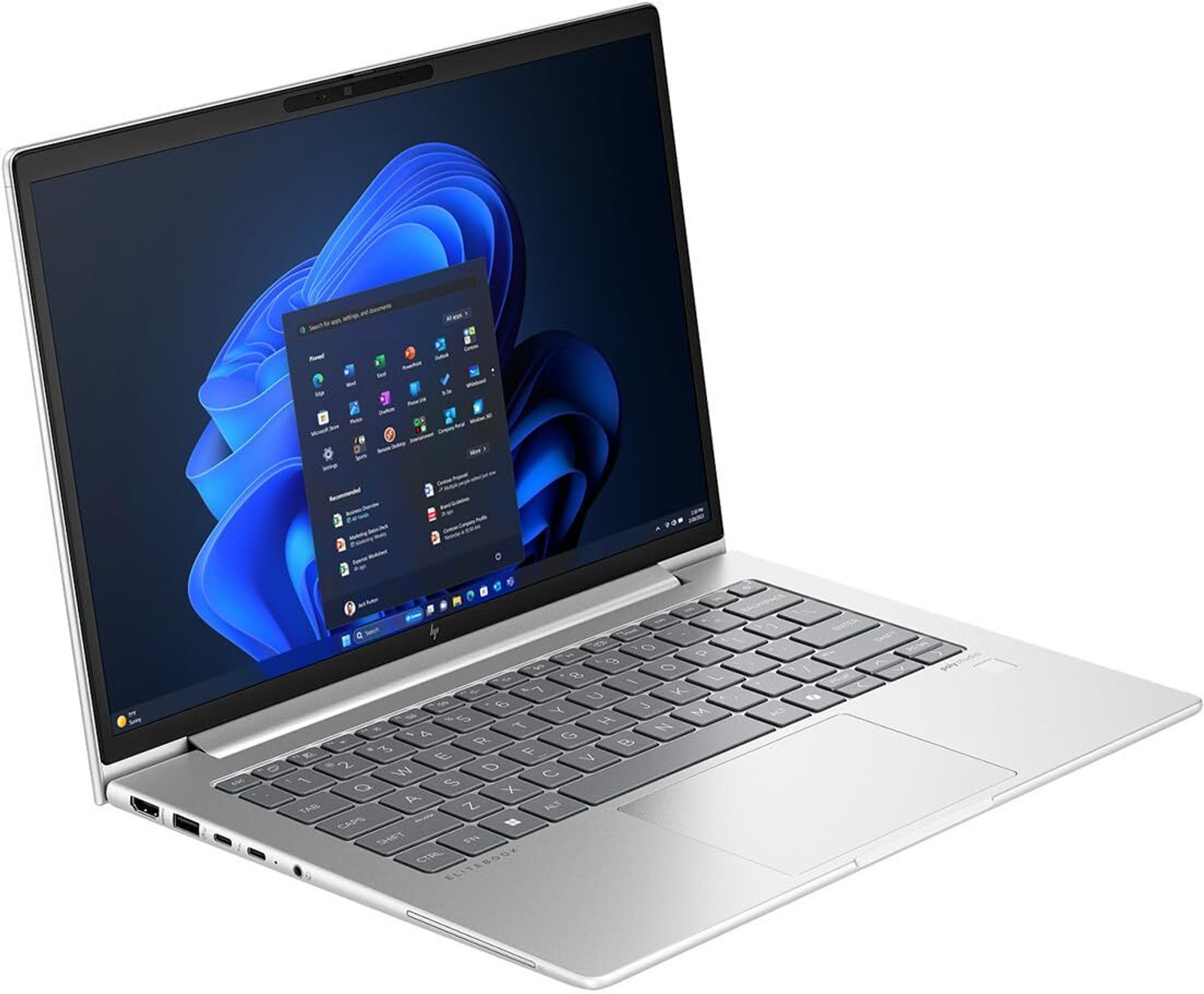 Image of HP EliteBook 845 G11 AMD Ryzen 5 8540U - (16 GB /512 GB SSD /Windows 11 Pro) EliteBook 845 G11 Business Laptop