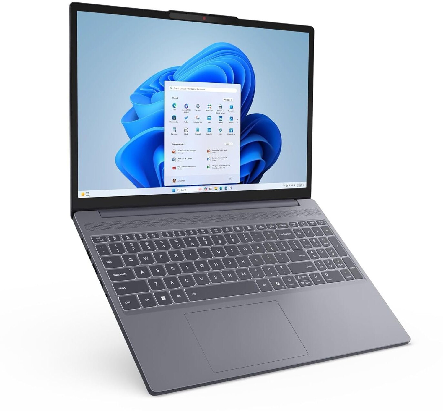 Image of Lenovo IdeaPad Slim 3 Backlit Keyboard with MSO'2024 Intel Core i5 13th Gen 13420H - (16 GB /512 GB SSD /Windows 11 Home) 14IRH10 Thin and Light Laptop