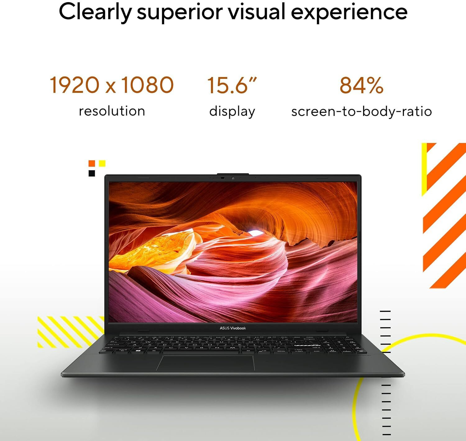 Image of ASUS Vivobook Go 15 AMD Ryzen 5 Dual Core 7520U - (8 GB /512 GB SSD /Windows 11 Home) E1504FA-NJ133WS+E1504FA-NJ522WS Thin and Light Laptop