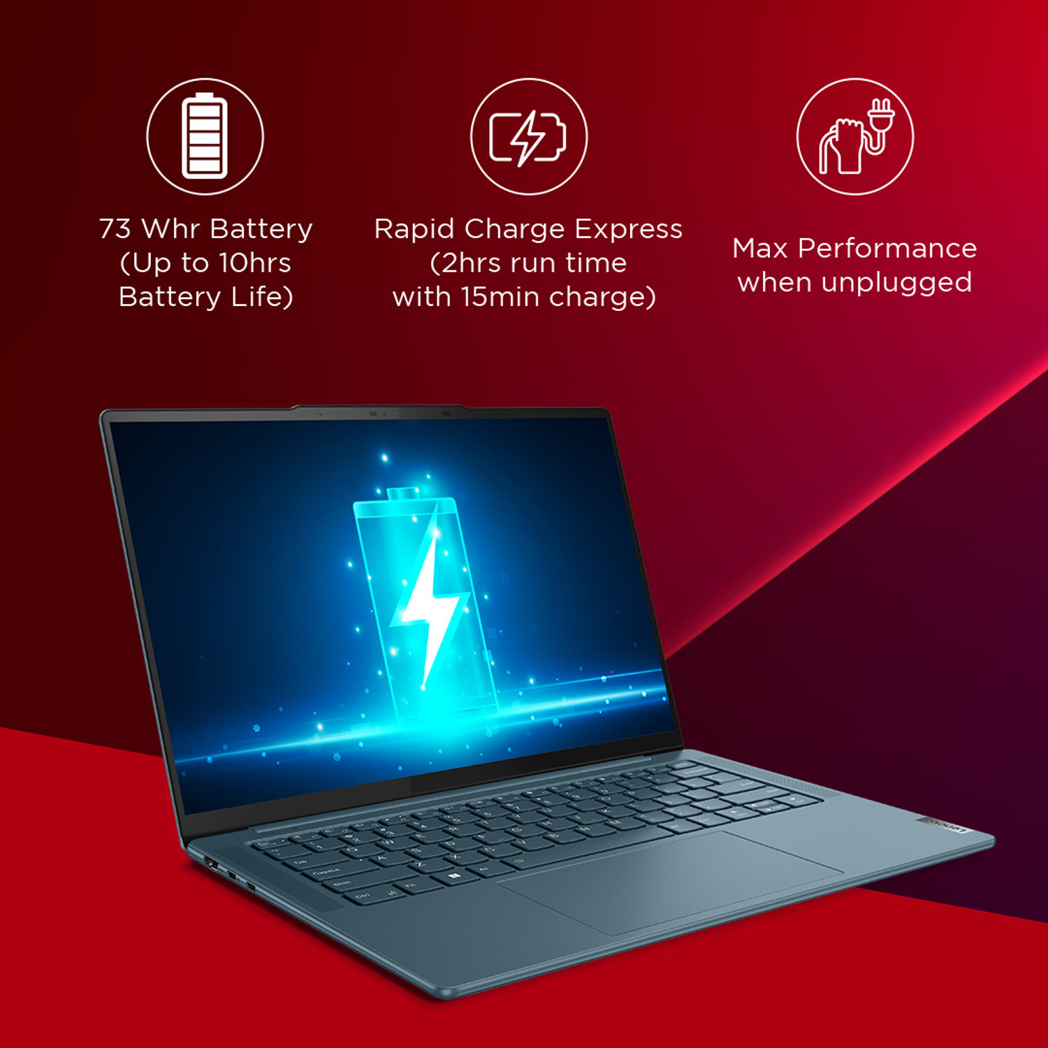 Image of Lenovo Yoga Pro 7 Creator Intel Evo Intel Core i7 13th Gen 13700H - (16 GB /1 TB SSD /Windows 11 Home) 14IRH8 Thin and Light Laptop (14.5 Inch, Tidal Teal, 1.49 Kg, With MS Office)