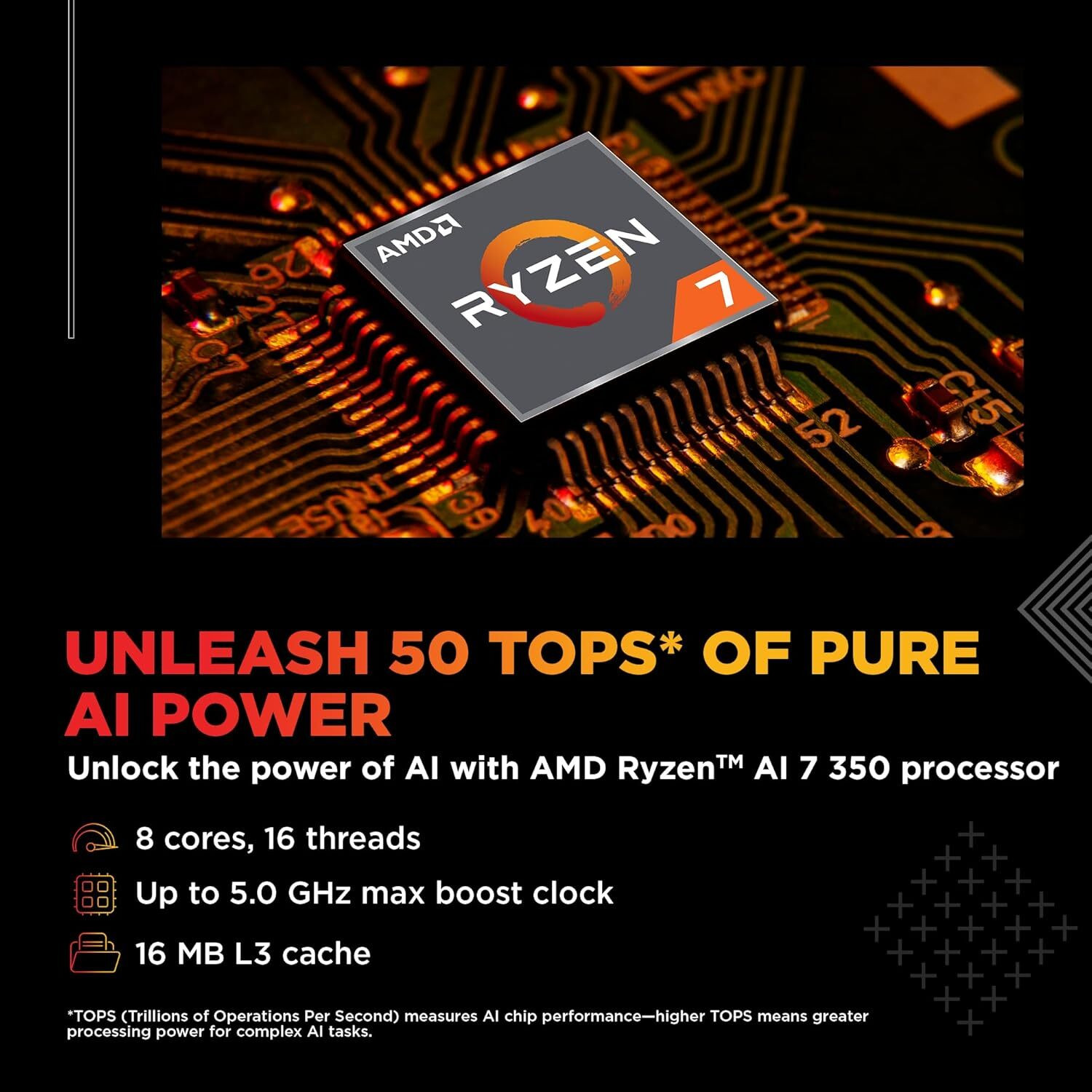 Image of HP Omen AI AMD Ryzen AI 7 Octa Core 350 - (24 GB /1 TB SSD /Windows 11 Home /8 GB Graphics /NVIDIA GeForce RTX 5060) 16-ap0183AX Gaming Laptop
