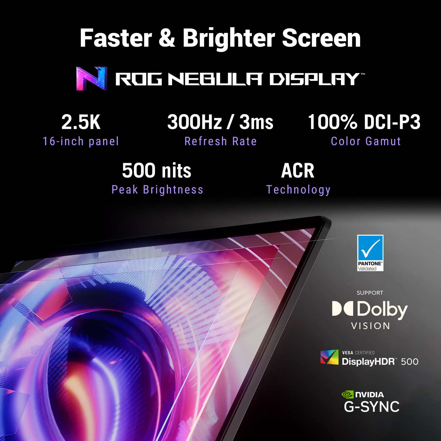 Image of ASUS ROG Strix G16 (2026) Intel Core i7 14th Gen 14650HX - (16 GB /1 TB SSD /Windows 11 Home /8 GB Graphics /NVIDIA GeForce RTX 5050 /300 Hz) G615JHR-TS144WS Gaming Laptop