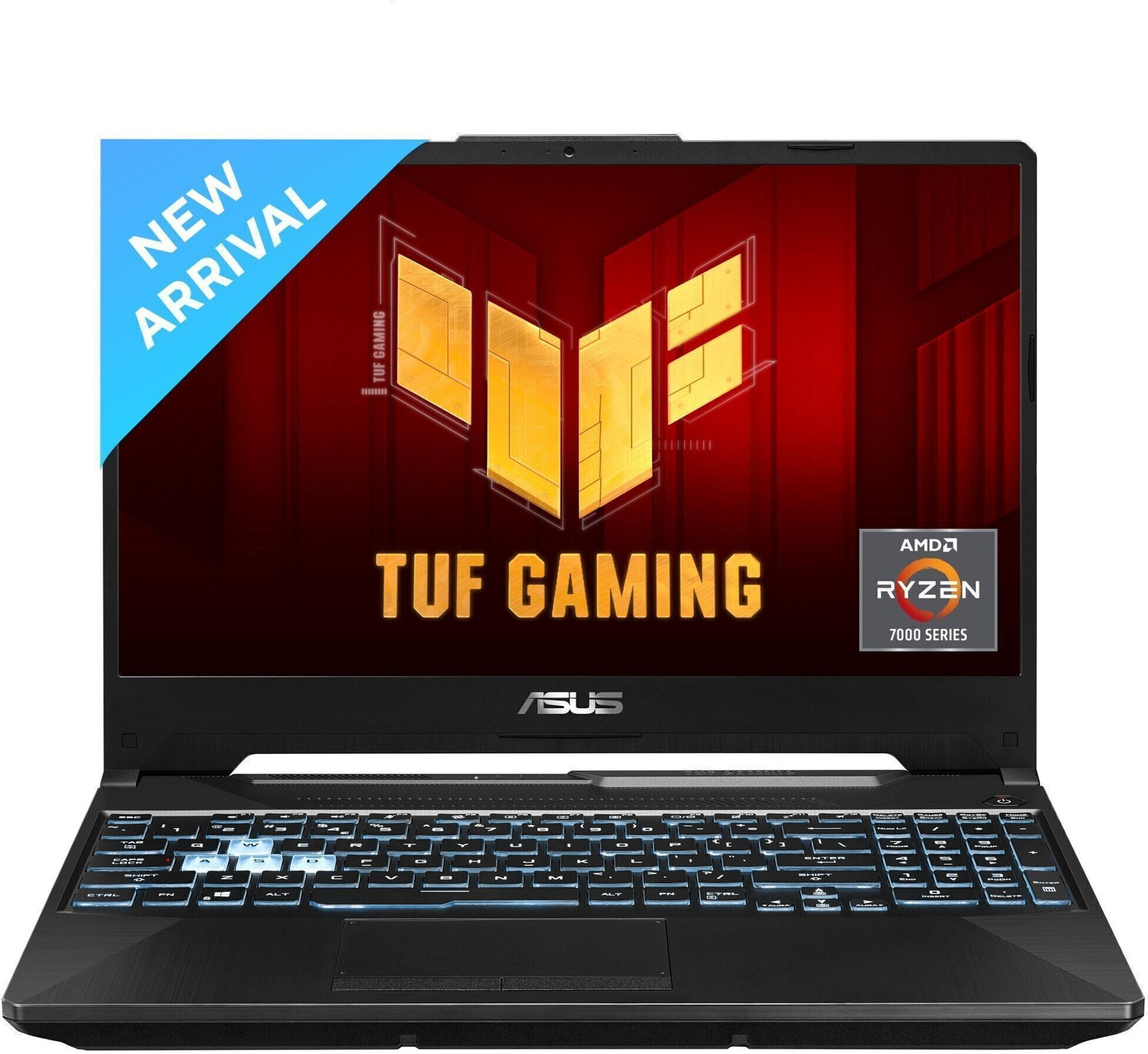 Image of ASUS TUF Gaming A15 AMD Ryzen 5 Hexa Core 7535HS - (16 GB /512 GB SSD /Windows 11 Home /4 GB Graphics /NVIDIA GeForce RTX 3050) FA506NC-HN083W Gaming Laptop