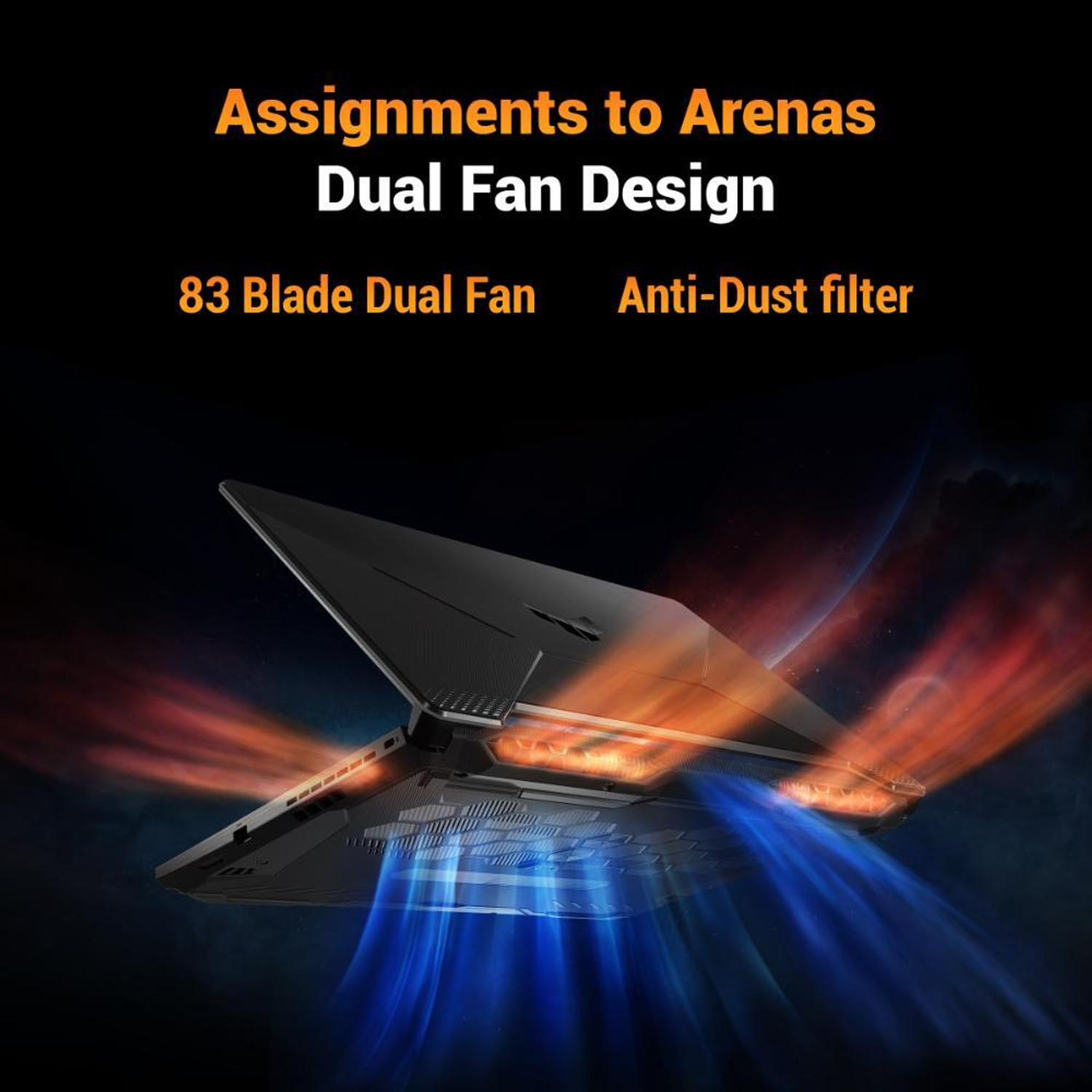 Image of ASUS TUF Gaming A15 (2026) AMD Ryzen 7 155 - (16 GB /1 TB SSD /Windows 11 Home /4 GB Graphics /NVIDIA GeForce RTX 3050 /144 Hz) FA506NCG-HN447W Gaming Laptop