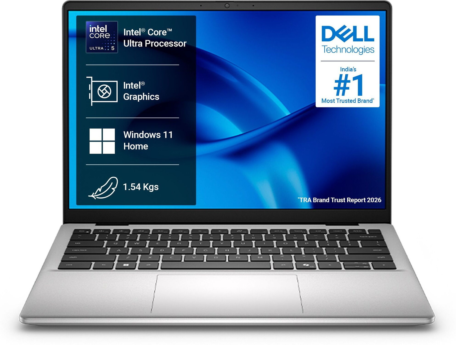 Image of DELL Previously Inspiron Intel Core Ultra 5 225U - (16 GB /512 GB SSD /Windows 11 Home) 14 Thin and Light Laptop