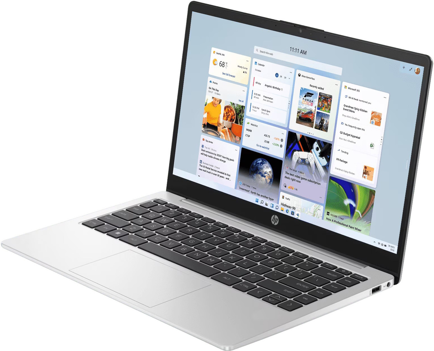 Image of HP 240 G10 (2025) Professional Intel Core i3 13th Gen 1315U - (8 GB /512 GB SSD /Windows 11 Pro) 240 G10 Thin and Light Laptop
