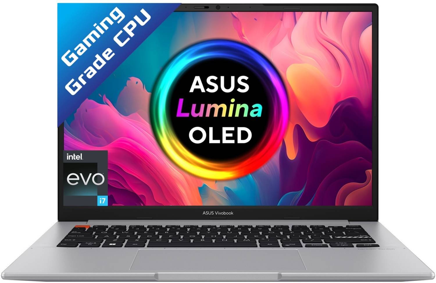 ASUS Vivobook S14 OLED Intel EVO H-Series Intel Core i7 12th Gen 12700H - (16 GB/512 GB SSD/Windows 11 Home) S3402ZA-KM701WS Thin and Light Laptop