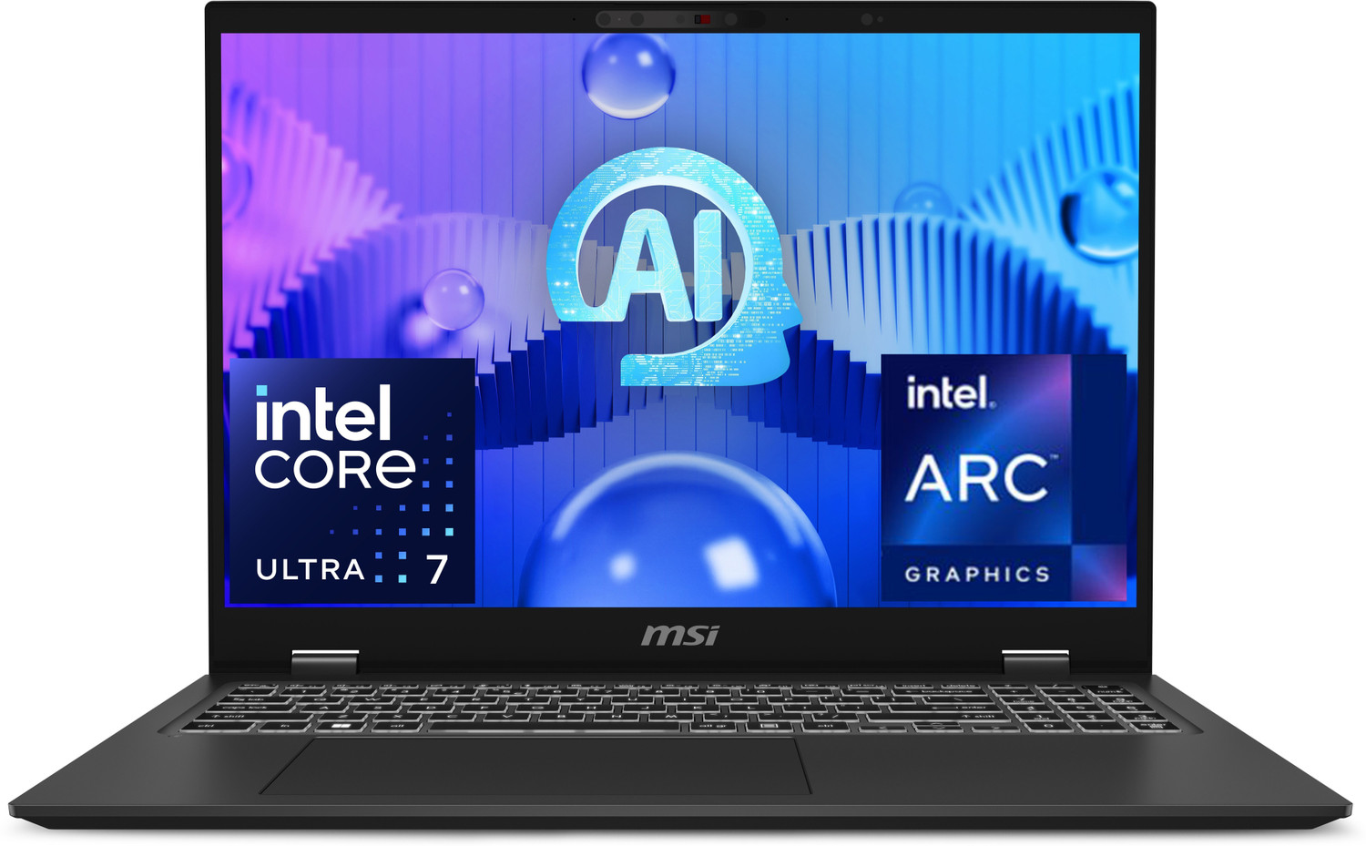 Image of MSI Prestige 16 Evo AI PC Intel Core Ultra 7 155H - (16 GB /1 TB SSD /Windows 11 Home) Prestige 16 AI Evo B1MG Thin and Light Laptop