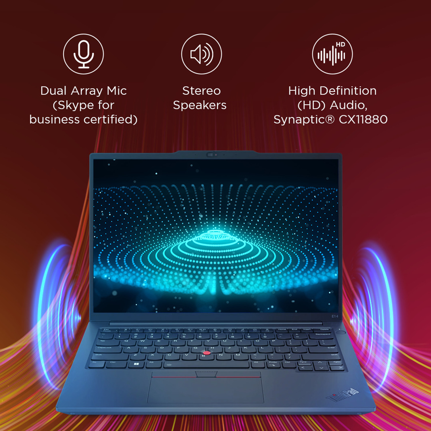 Image of Lenovo ThinkPad E14 AMD Ryzen 5 Hexa Core 7530U - (8 GB /512 GB SSD /Windows 11 Home) TP E14 Gen 5 Thin and Light Laptop
