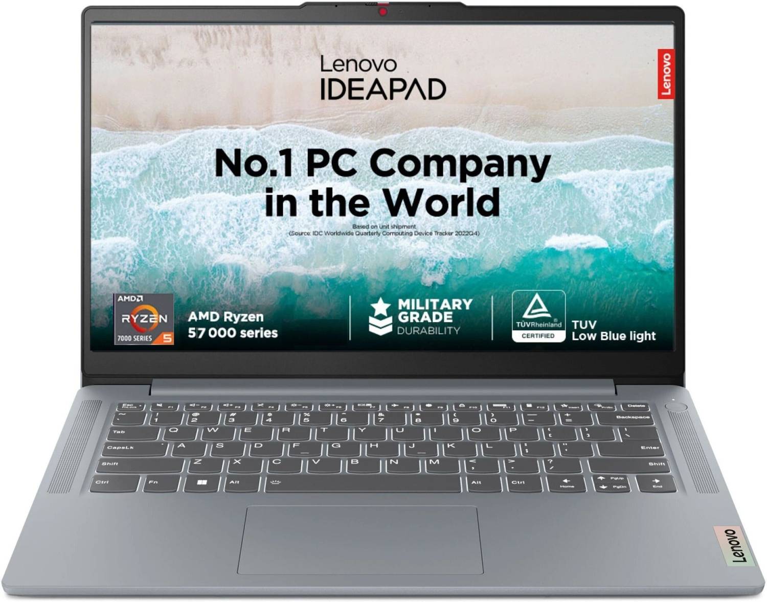 Lenovo IdeaPad Slim 3 AMD Ryzen 5 Quad Core 7520U - (8 GB/512 GB