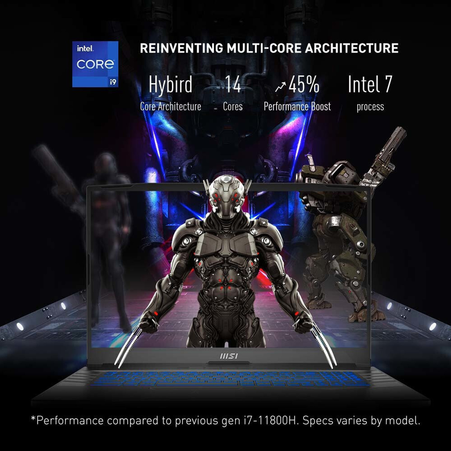 Image of MSI Intel Core i9 12th Gen 12900H - (16 GB /1 TB SSD /Windows 11 Home /6 GB Graphics /NVIDIA GeForce RTX 3060 /165 Hz) Pulse GL66 12UEK-898IN Gaming Laptop