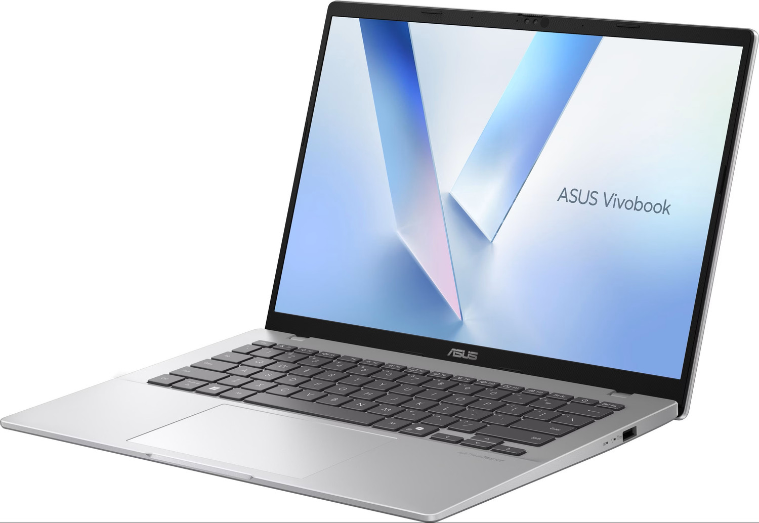 Image of ASUS Vivobook 14 (2025) with Office 2024 + M365 Basic*, AMD Ryzen AI 5 Quad Core - (16 GB /512 GB SSD /Windows 11 Home) M1407KA-LY131WS Thin and Light Laptop