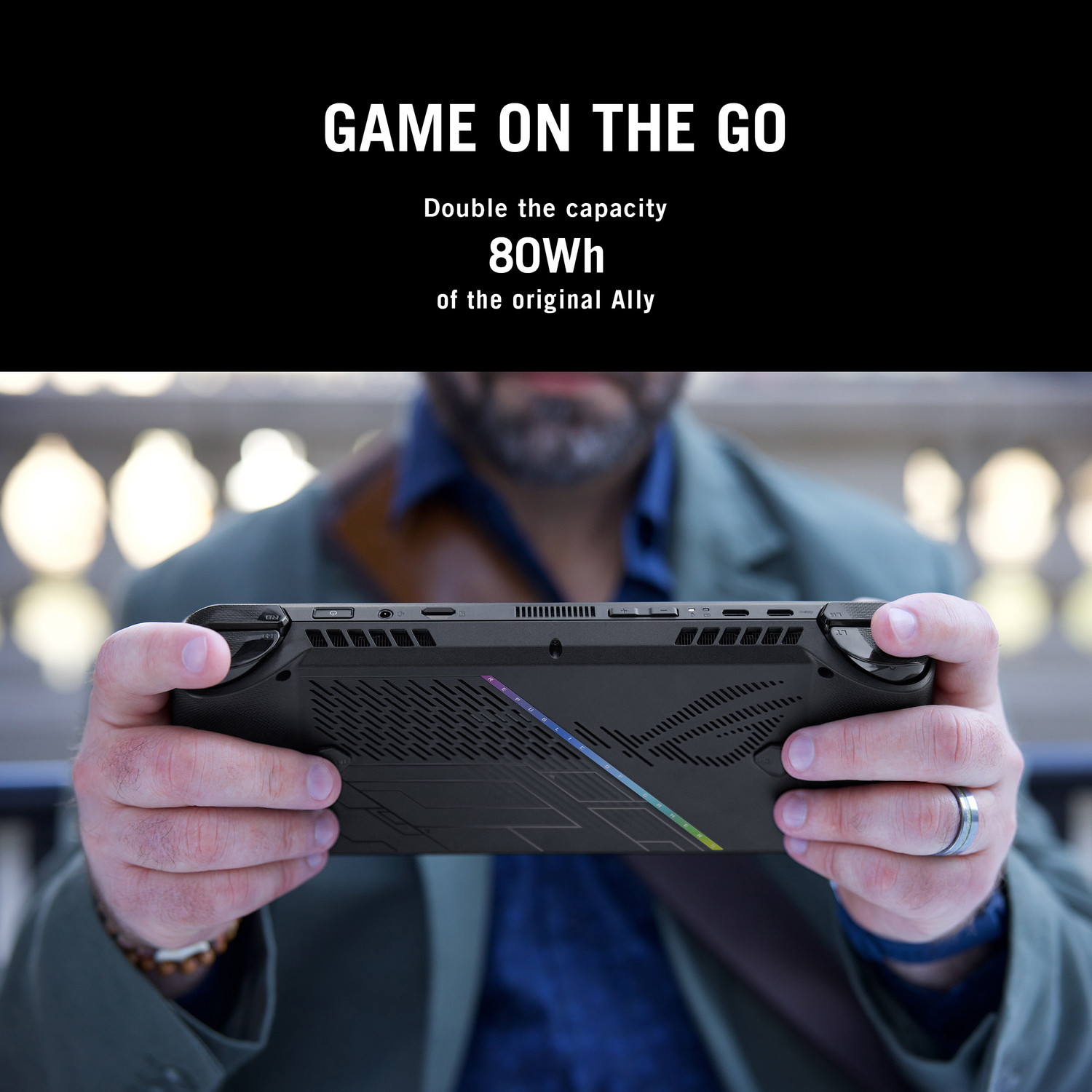 Image of ASUS ROG Ally X AMD Ryzen Z1 Octa Core Extreme - (24 GB /1 TB SSD /Windows 11 Home) RC72LA-NH021W Handheld Gaming PC