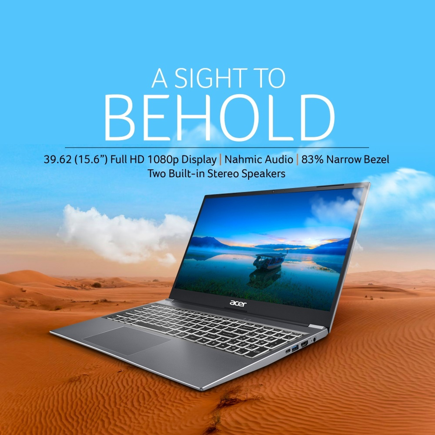 Image of Acer Aspire Lite AMD Ryzen 3 7330U - (8 GB /512 GB SSD /Windows 11 Home) AL15-41 Notebook