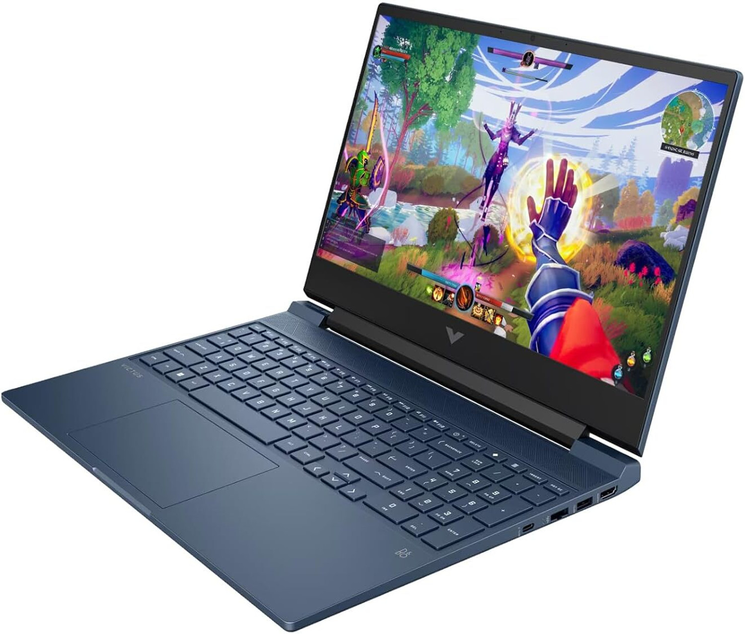 Image of HP Intel Core 5 210H - (24 GB /512 GB SSD /Windows 11 Home /6 GB Graphics /NVIDIA GeForce RTX 4050) 15-fa2506TX Gaming Laptop