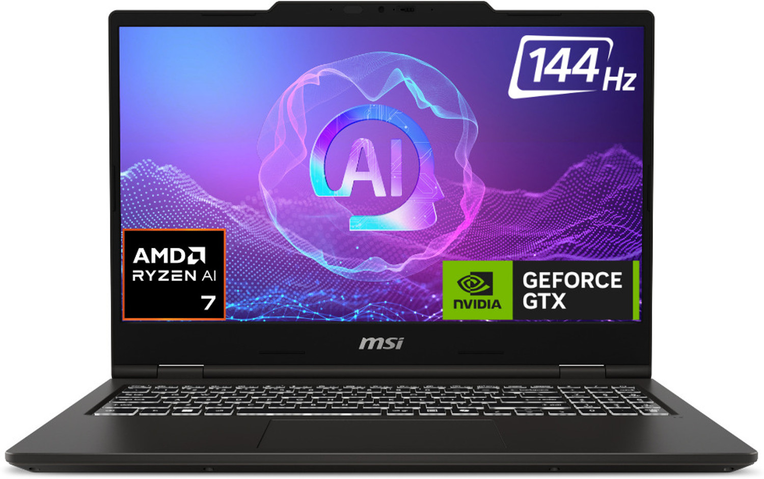 Image of MSI VenturePro A15 AI+ AMD Ryzen 7 Octa Core - (16 GB /1 TB SSD /Windows 11 Home /8 GB Graphics) VenturePro A15 AI+ A3HWEG-011IN Laptop