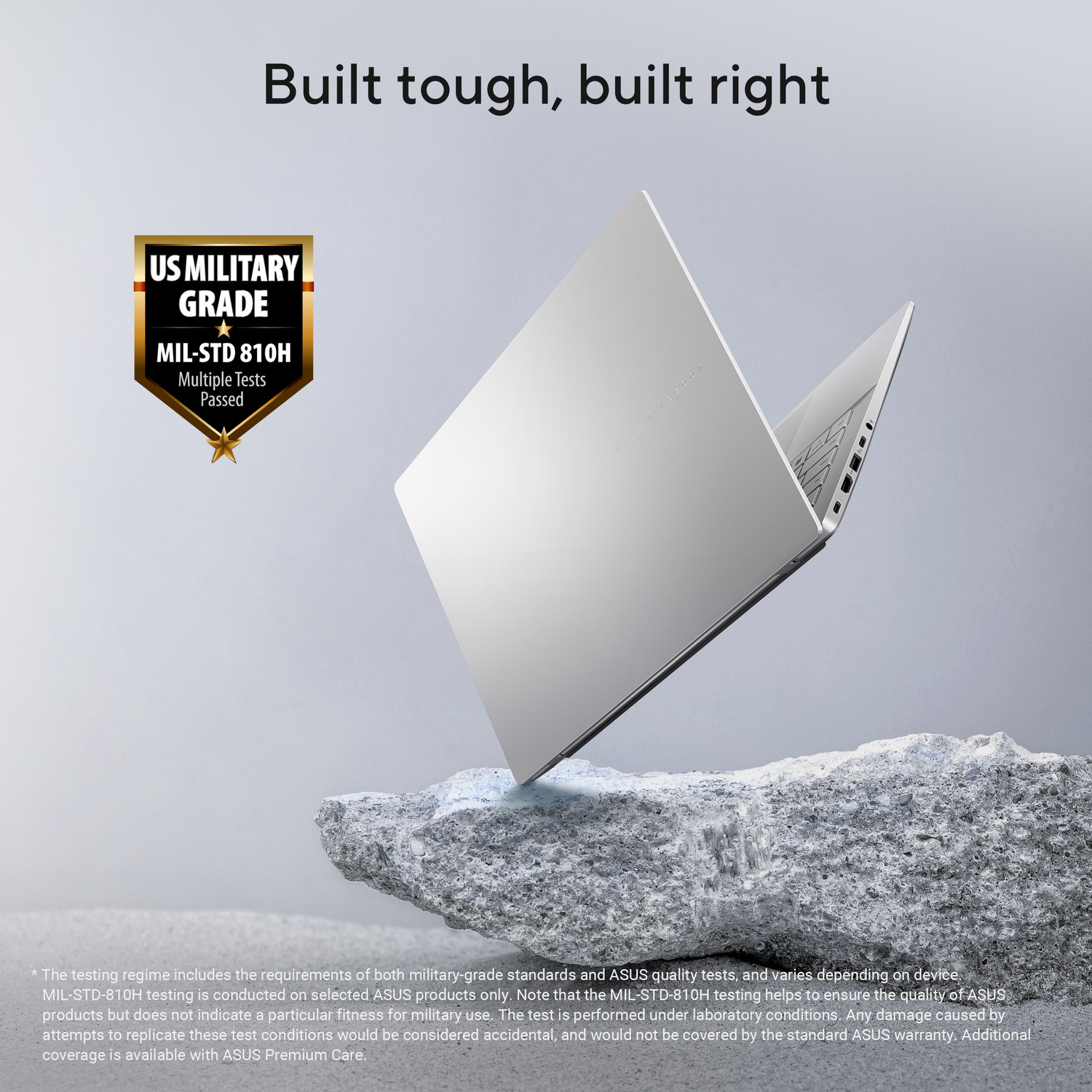 Image of ASUS Vivobook S14 (2025)(i5 14th Gen) with Office 2024 + M365 Basic* Backlit Keyboard Intel Core 5 210H - (16 GB /512 GB SSD /Windows 11 Home) S3407VA-LY075WS Thin and Light Laptop