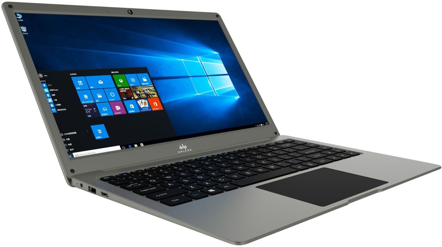 Image of walker Intel Celeron Dual Core - (4 GB /128 GB SSD /Windows 11 Home) NU14A1 Thin and Light Laptop