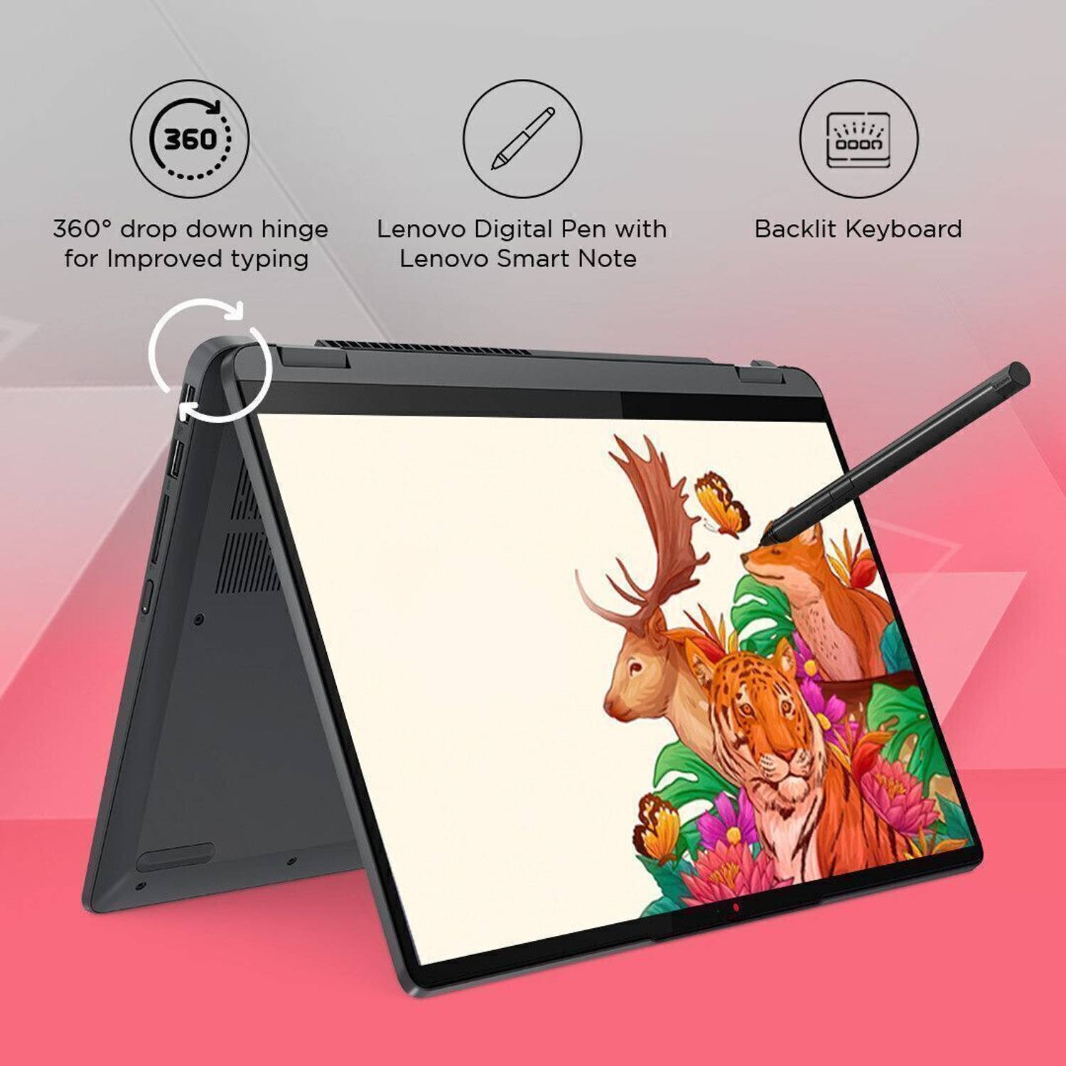 Lenovo IdeaPad Flex 5 Intel Core i7 13th Gen 1355U - (16 GB/512 GB