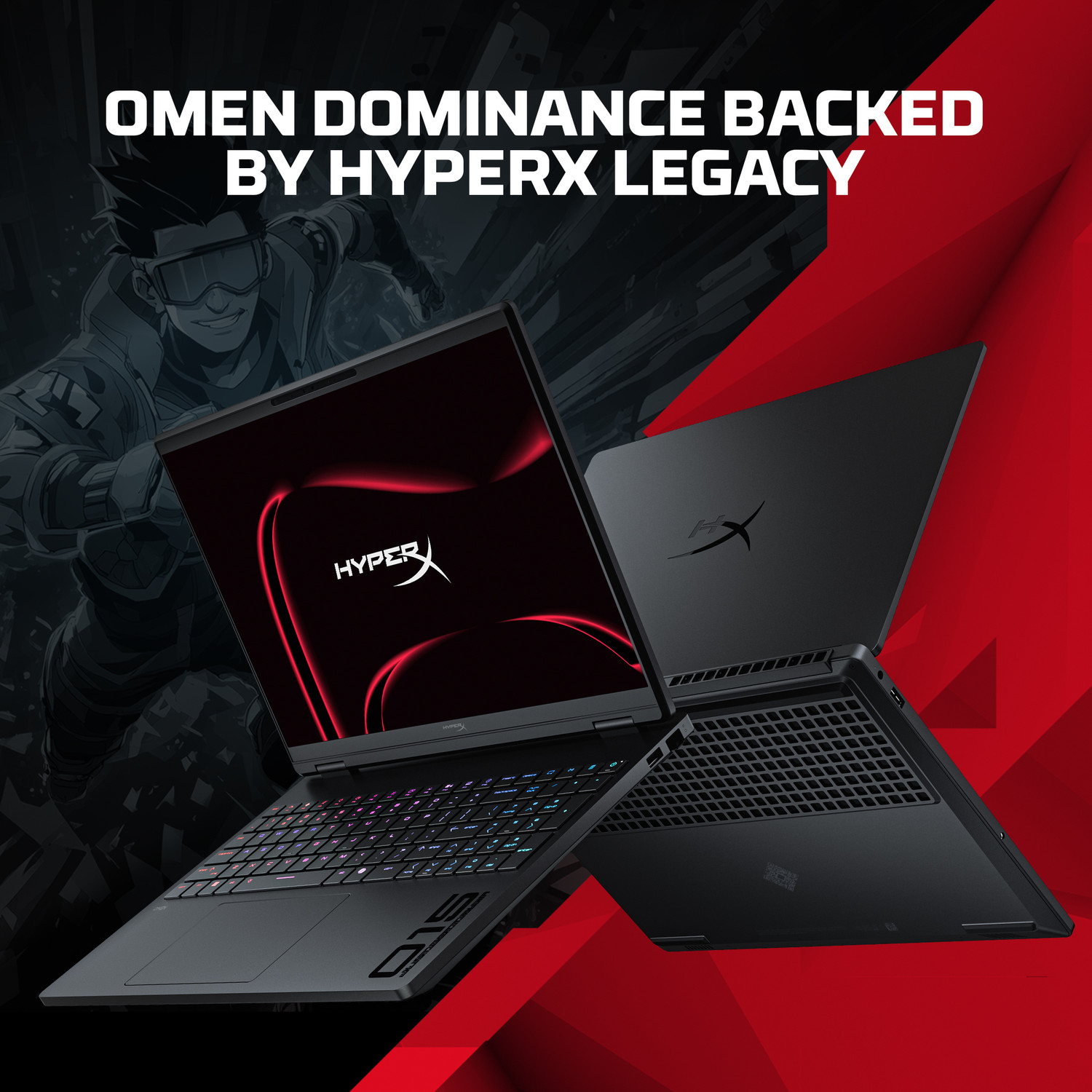 Image of HP HyperX Omen Intel Core i7 14th Gen 14650HX - (24 GB /1 TB SSD /Windows 11 Home /8 GB Graphics /NVIDIA GeForce RTX 5060) 15ga0005TX Gaming Laptop