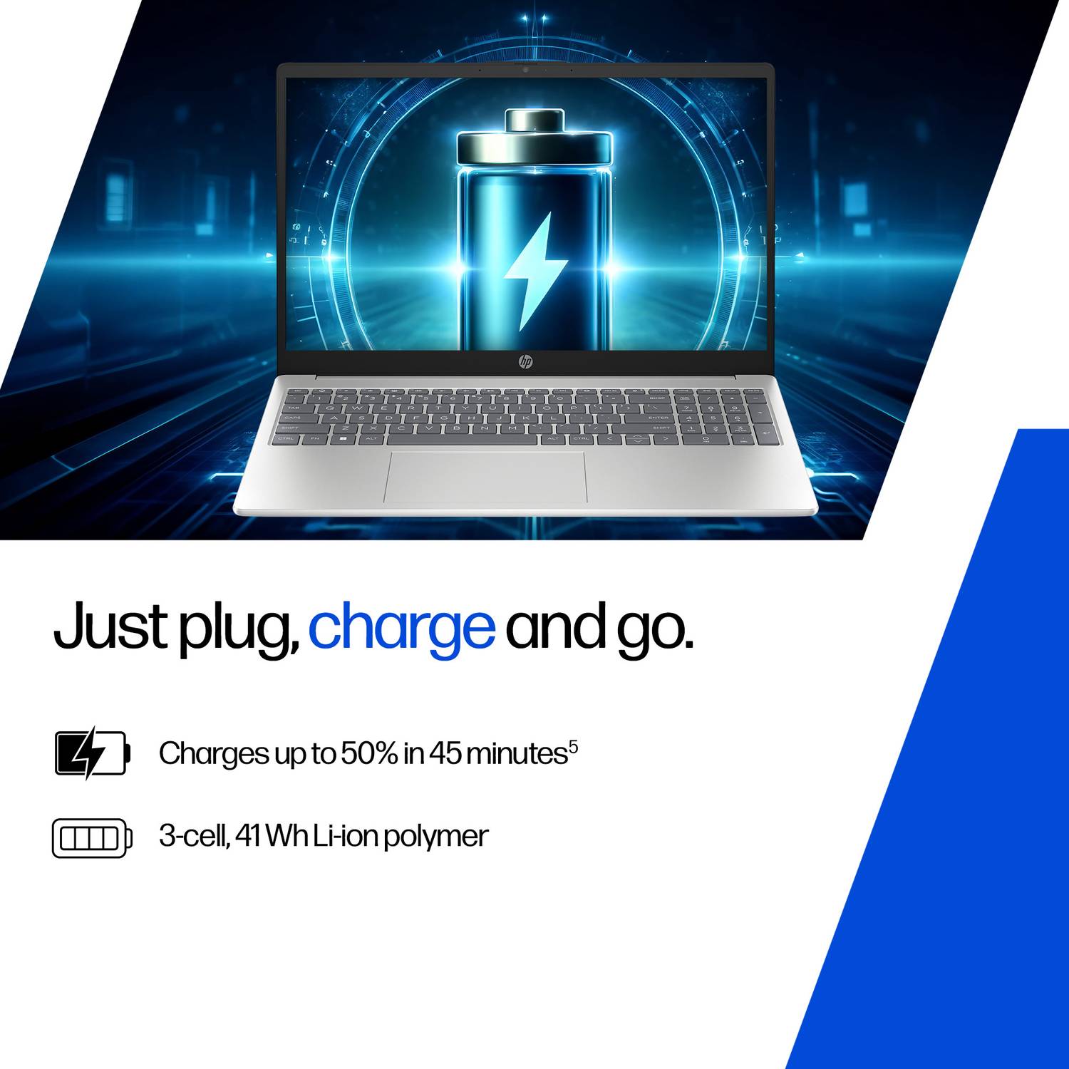 HP 15 Intel Core i3 100U 16GB 512GB SSD Laptop - Image 5